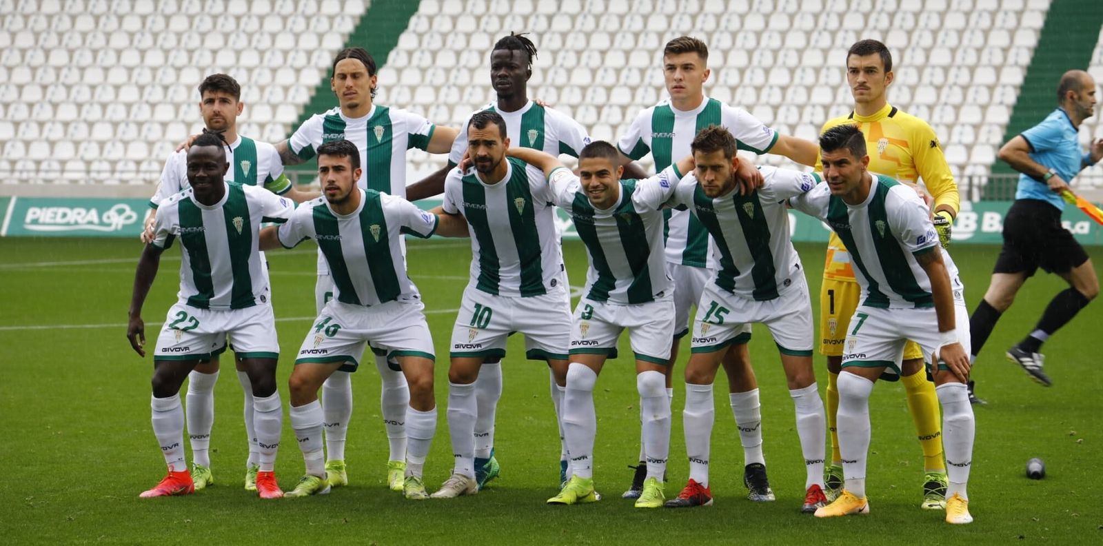 Once inicial del Córdoba CF ante el Tamaraceite.