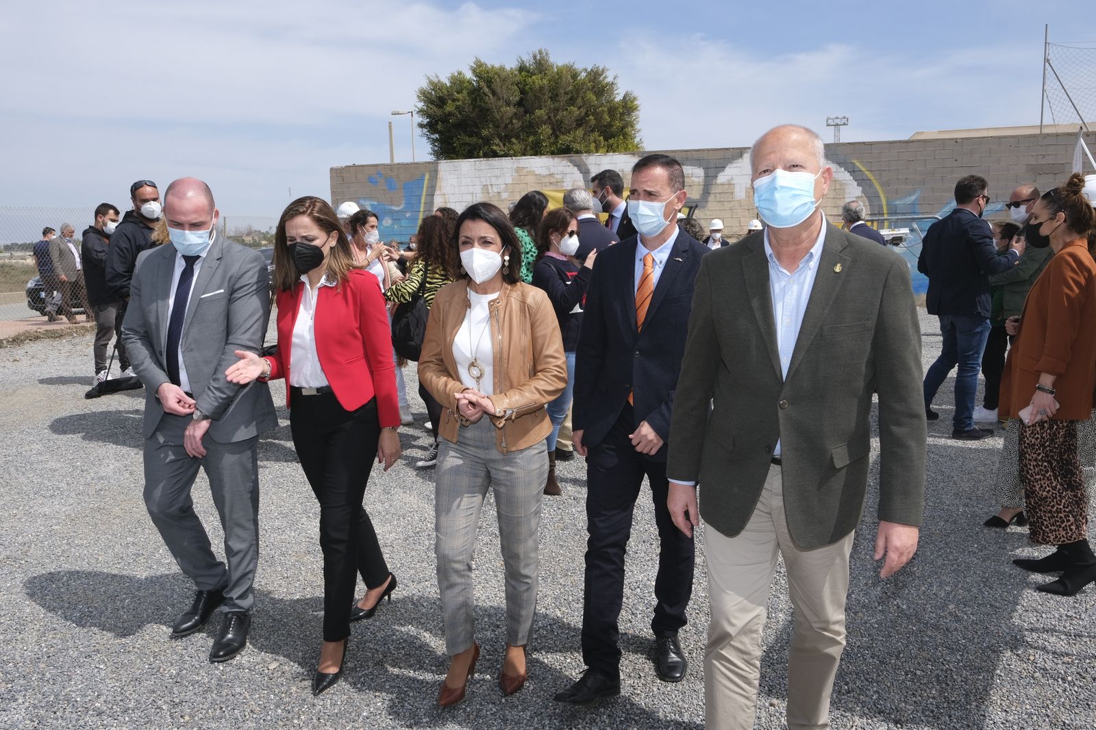 Fotogalería colocación primera piedra Conservatorio Profesional de Danza 'Kina Jiménez' de Almería