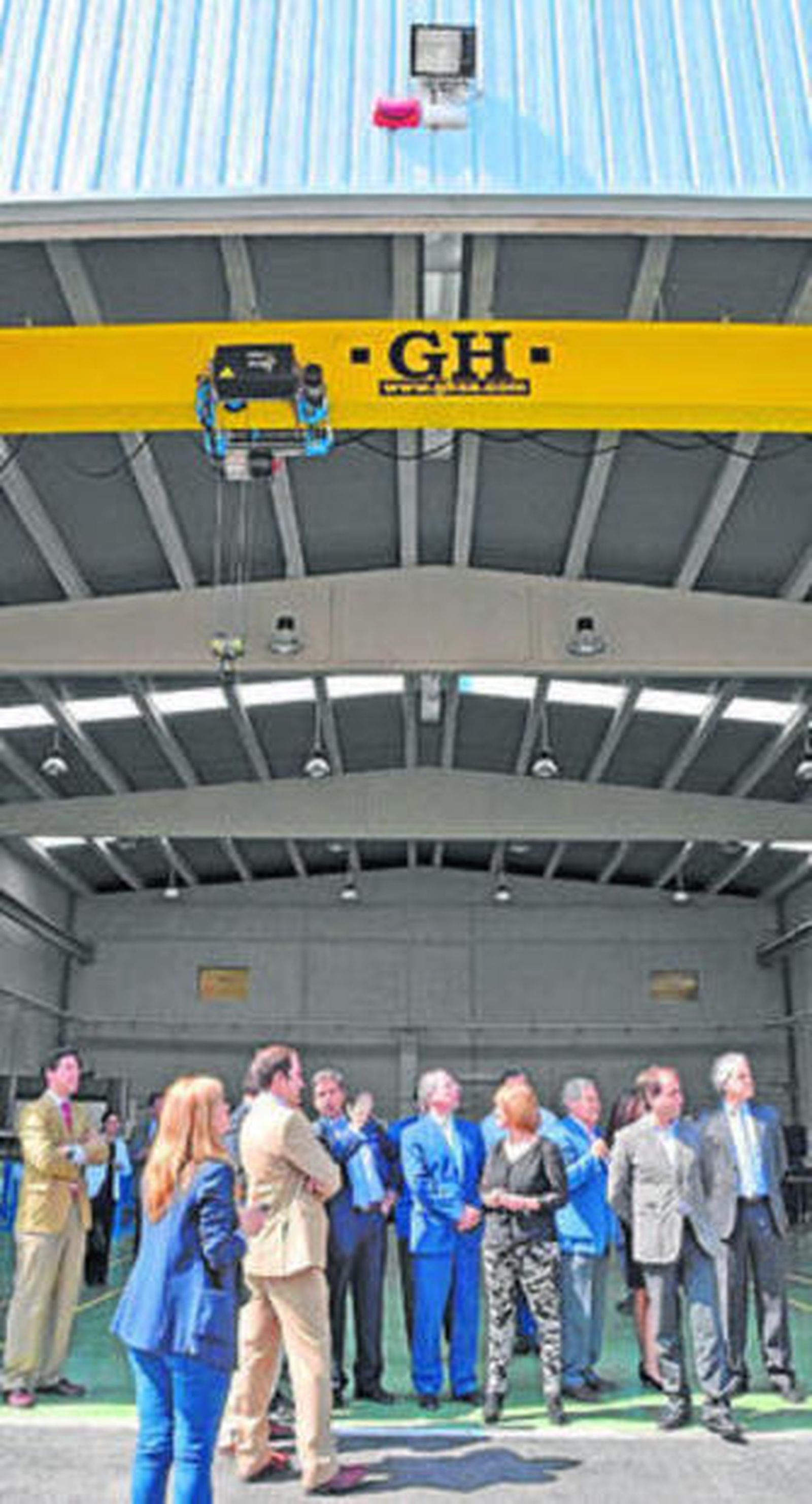 El director general de Industria, en su reciente visita a Jerez.