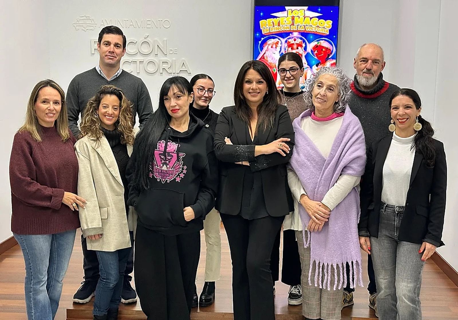Paz Couto, concejala de  Cultura, Ferias y Fiestas, en la presentación de la cabalgata de los Reyes Magos de Rincón de la Victoria