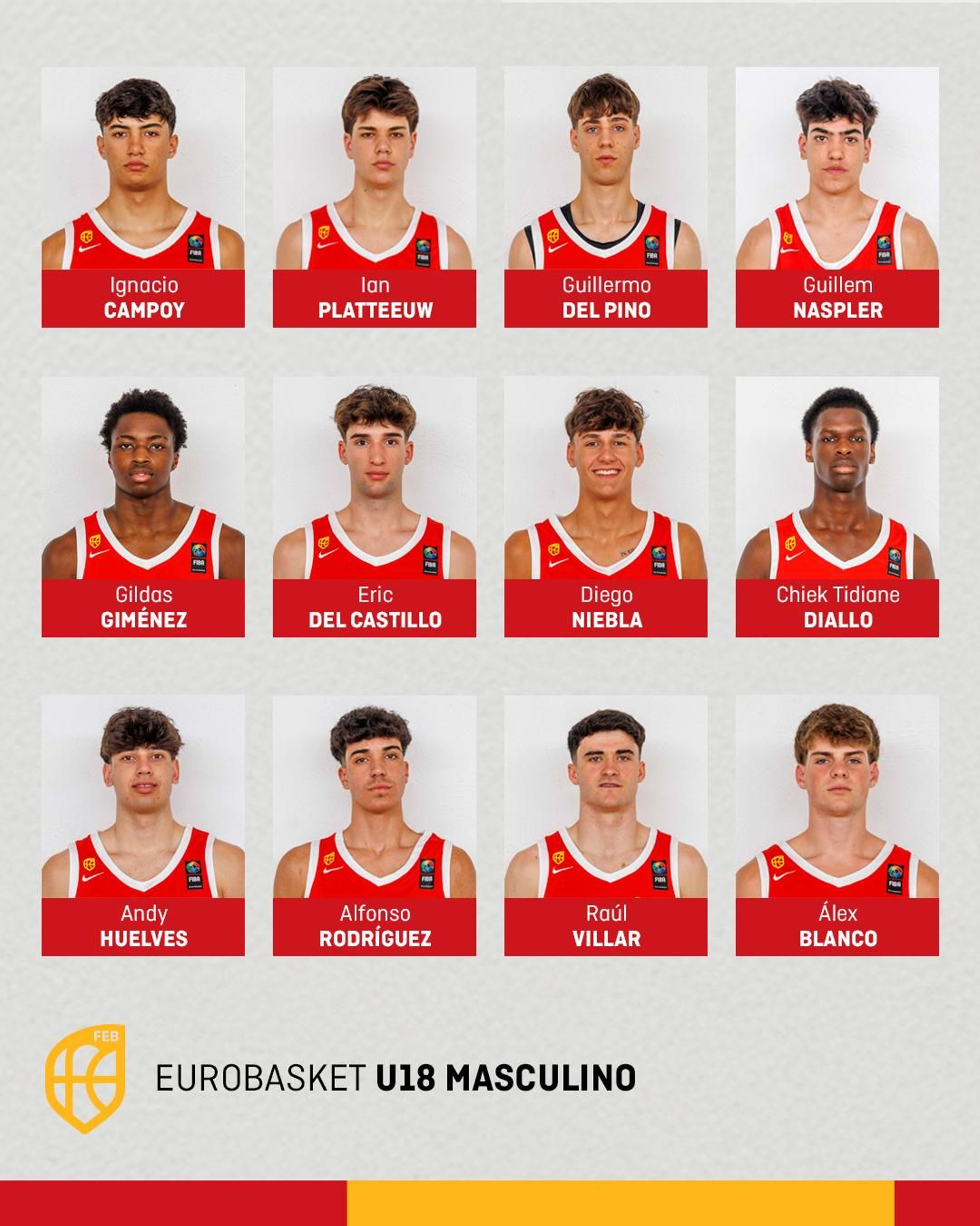 12 final de España.