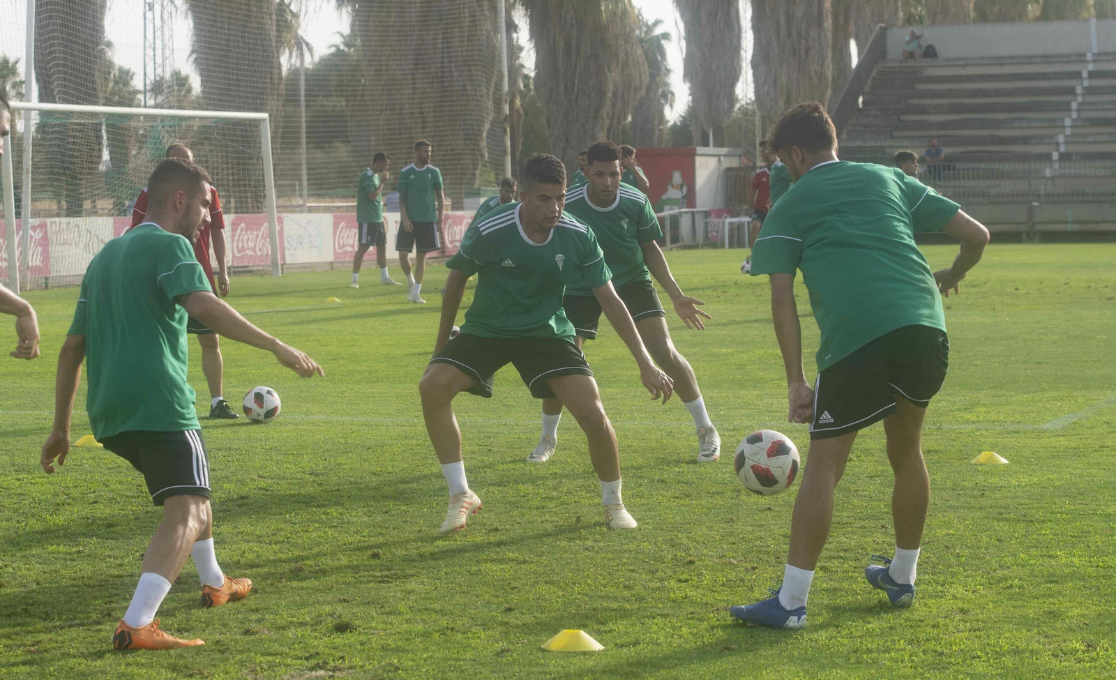 Las imágenes del entrenamiento del Córdoba CF