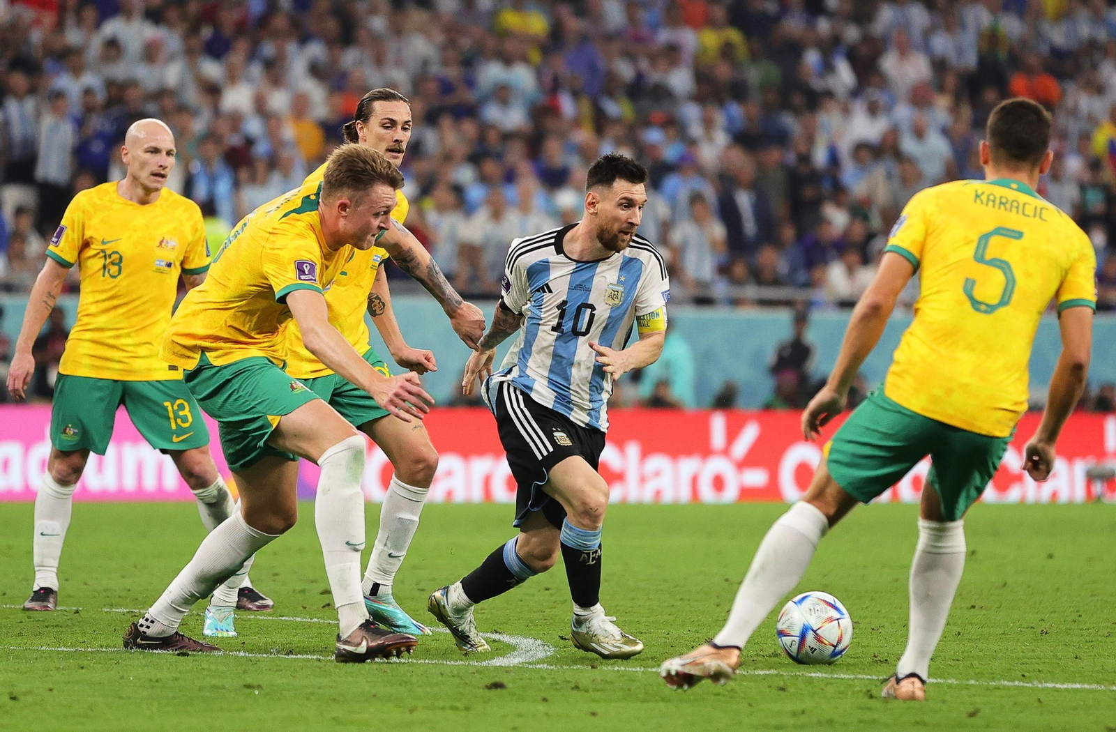 Las fotos del Argentina - Australia