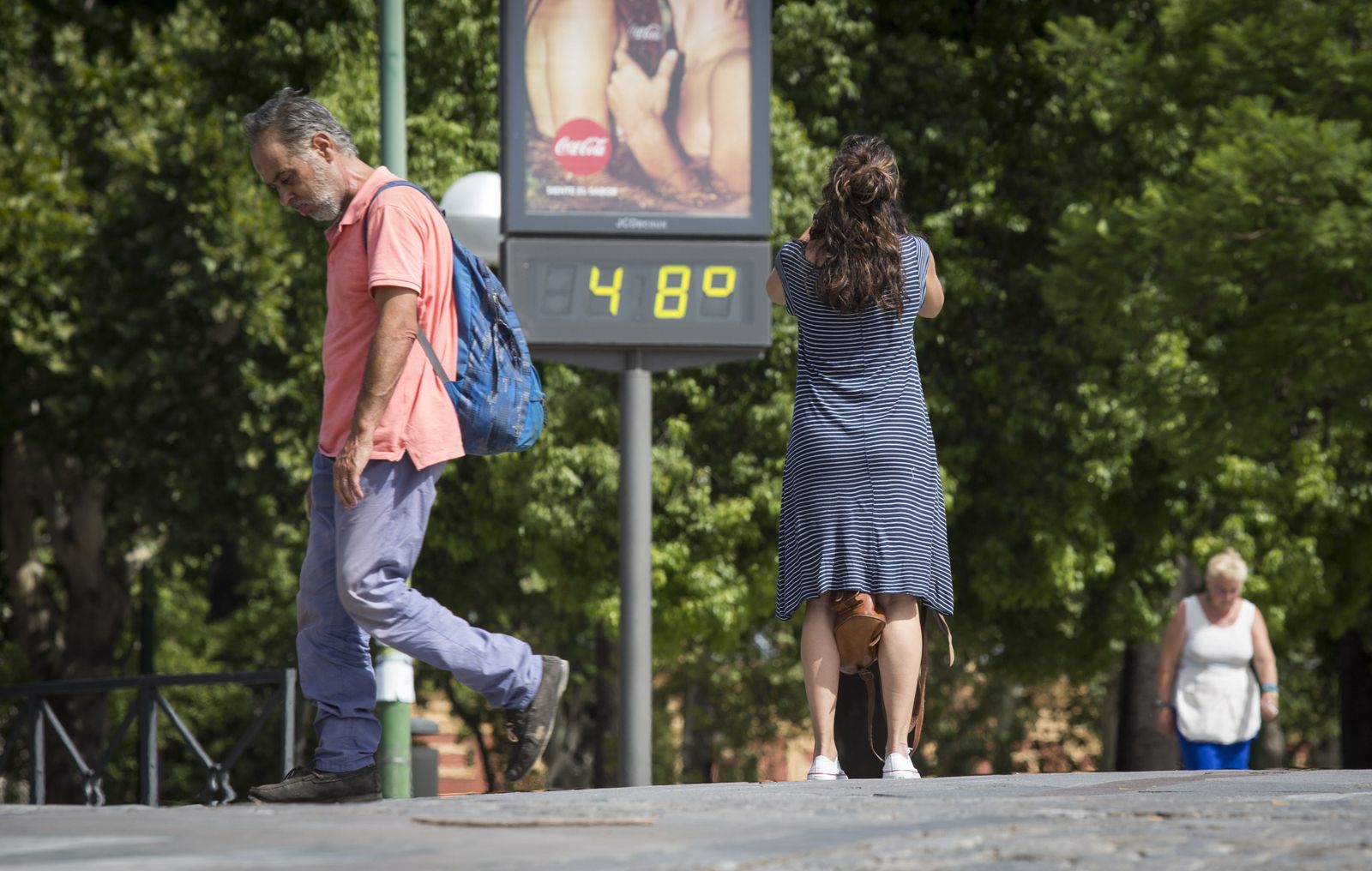 Los termómetros superaron muchos días los 40 grados el verano pasado.