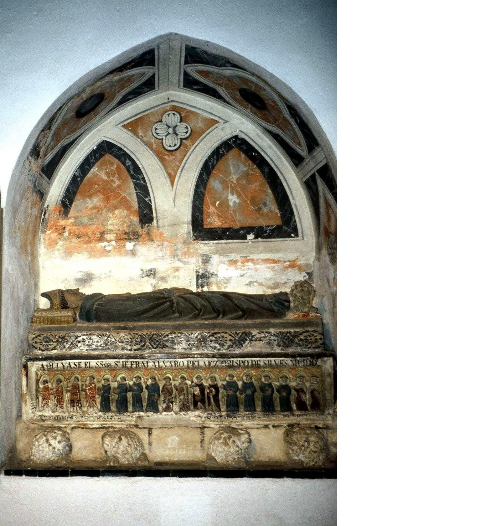 El sepulcro del obispo de Silves.