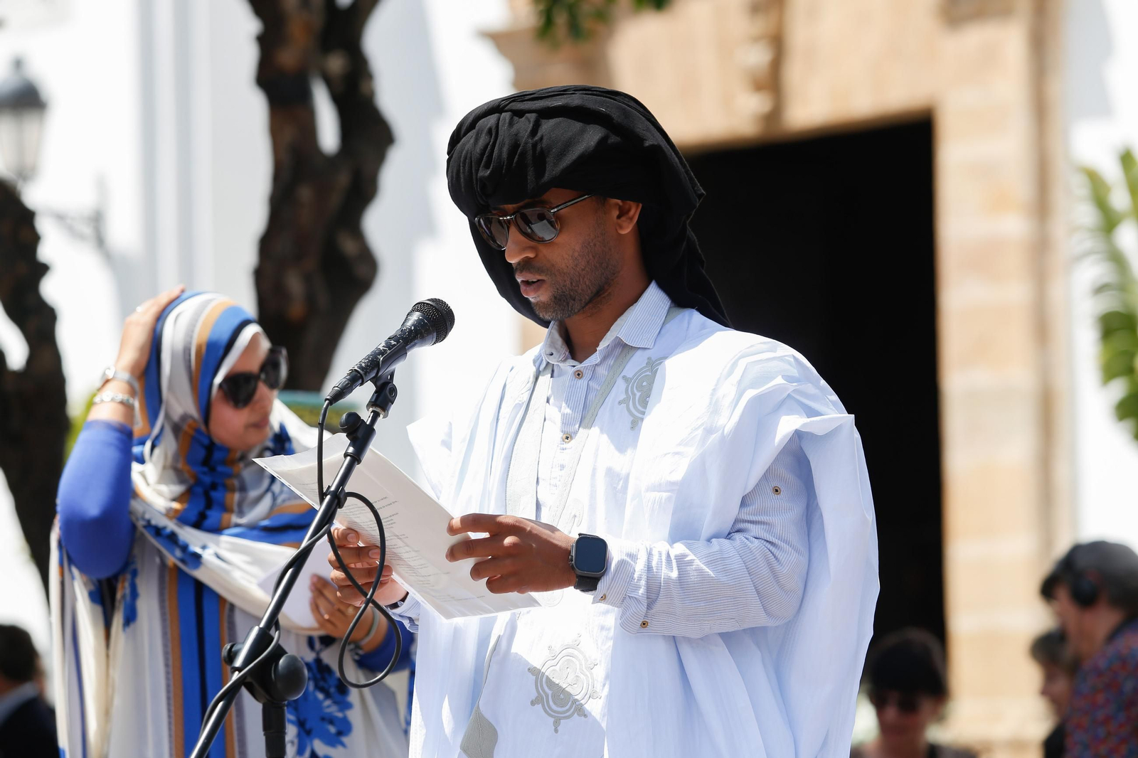 Las fotos de la concentración por los presos políticos saharauis en Algeciras