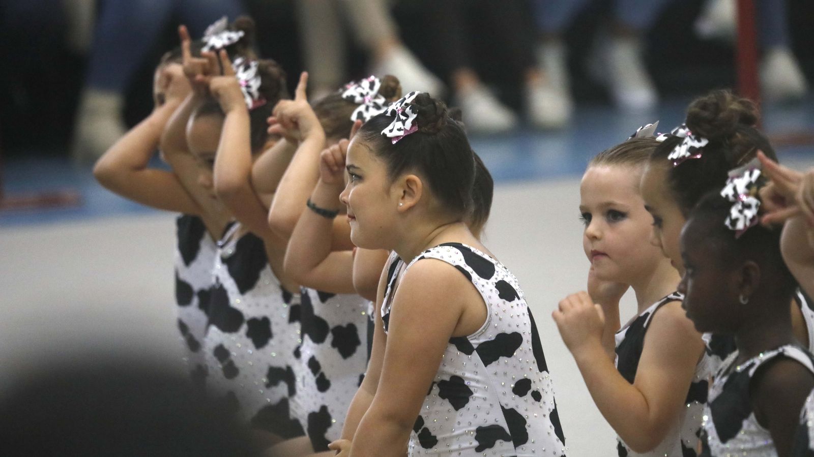 Torneo de gimnasia ritmica en el Tesorillo