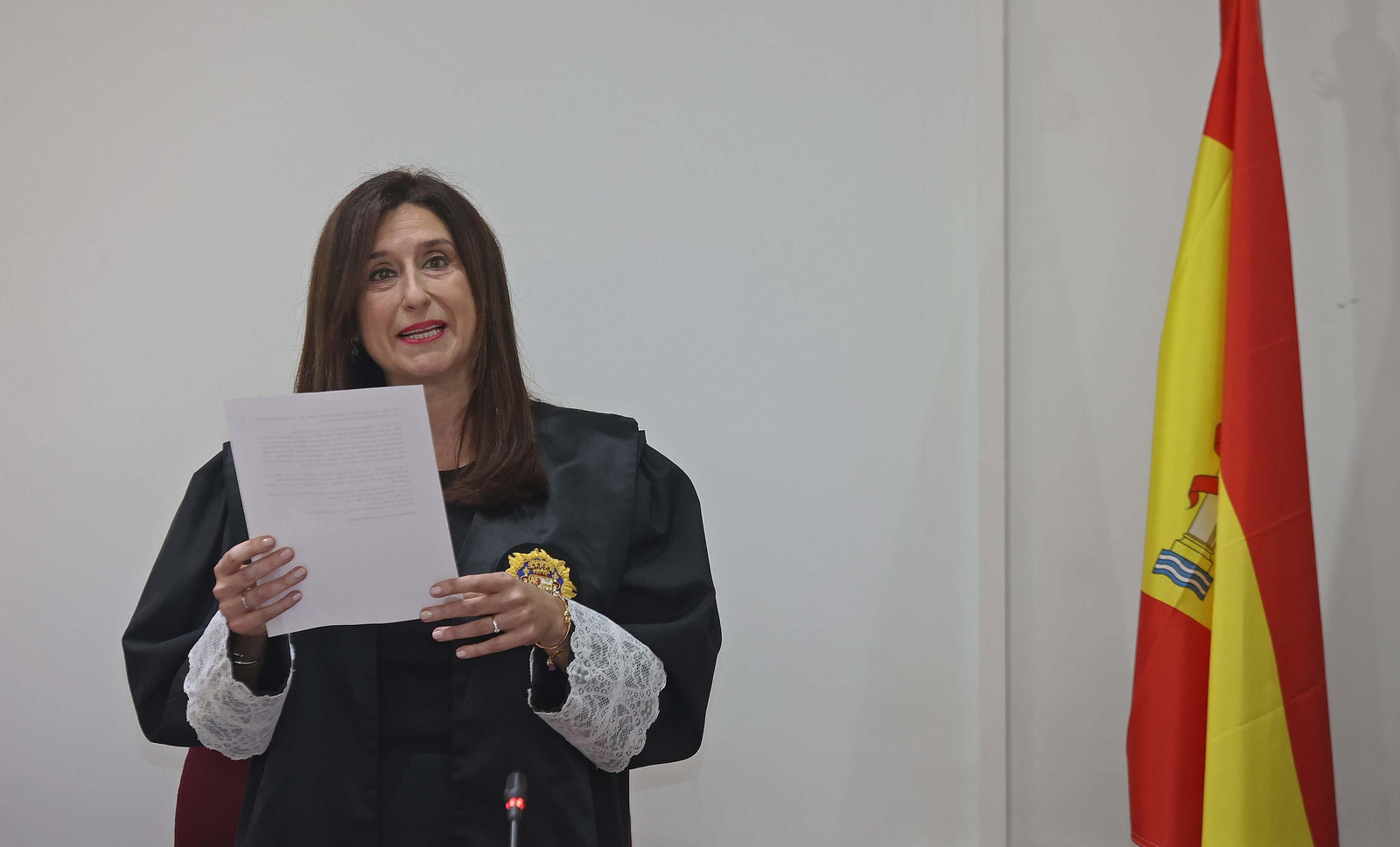 La toma de posesión de Aurora Andrés como nueva Fiscal Jefe del Área de Algeciras, en imágenes