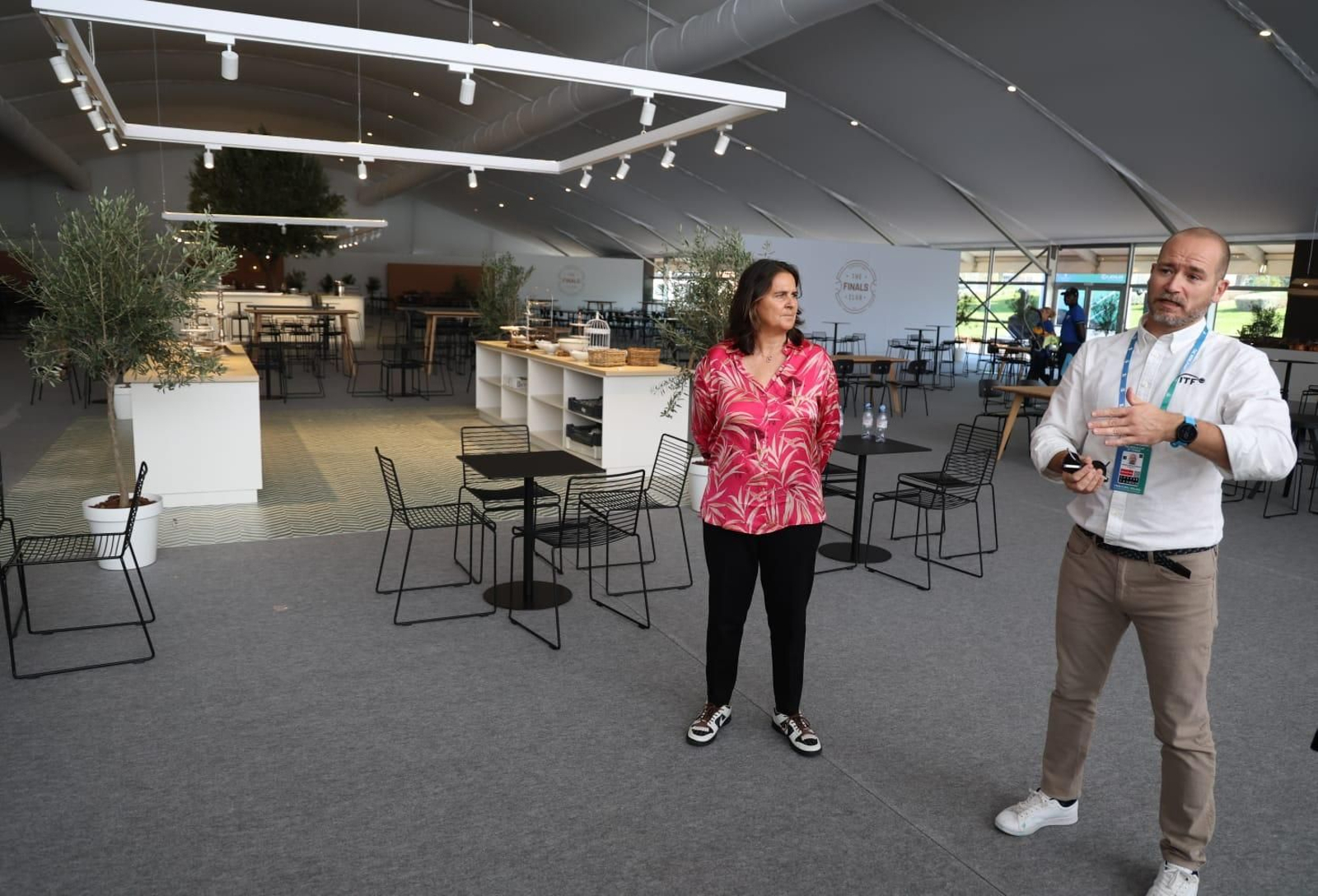 Así es la espectacular ciudad del tenis construida para la Copa Davis y la Billie Jean King Cup