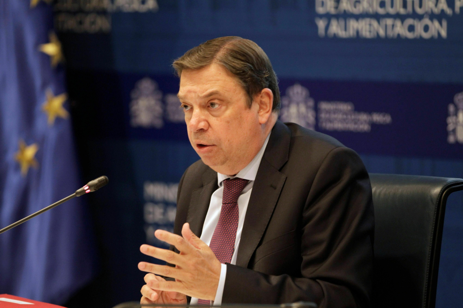 Luis Planas, en el Ministerio de Agricultura, Pesca y Alimentación.