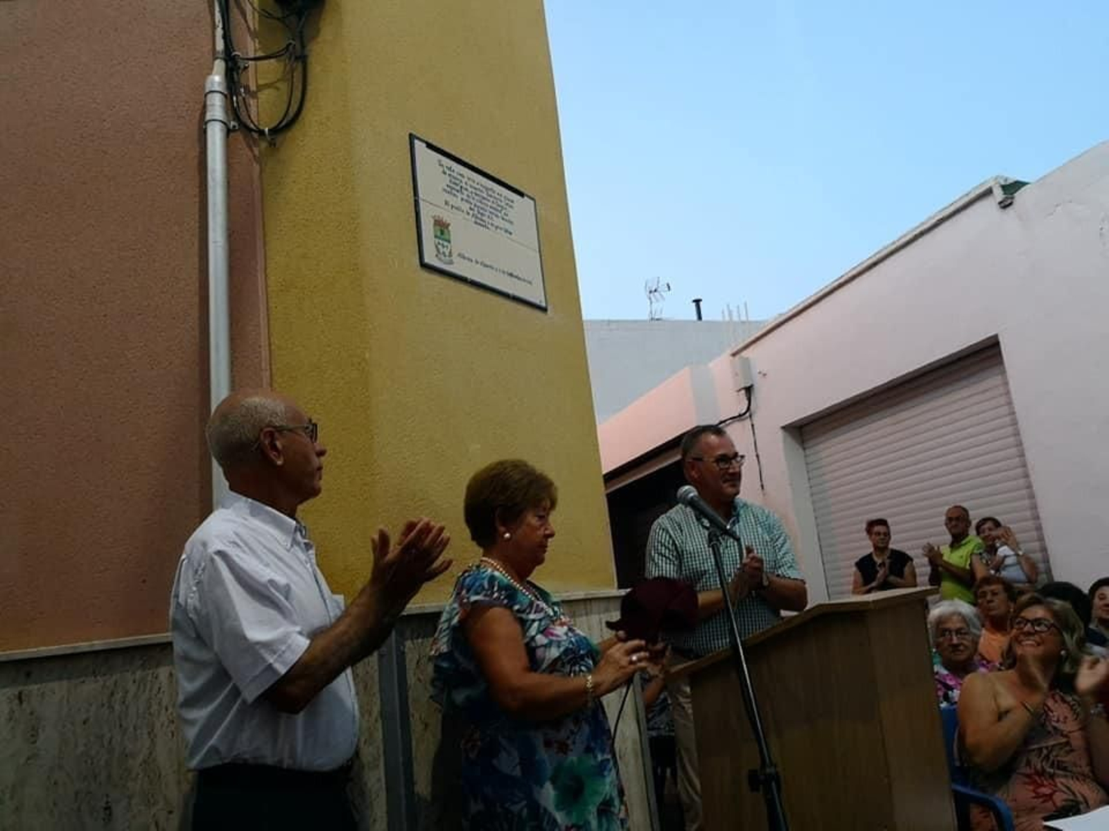 Alhama honra a Bernardo   'El Ciego'