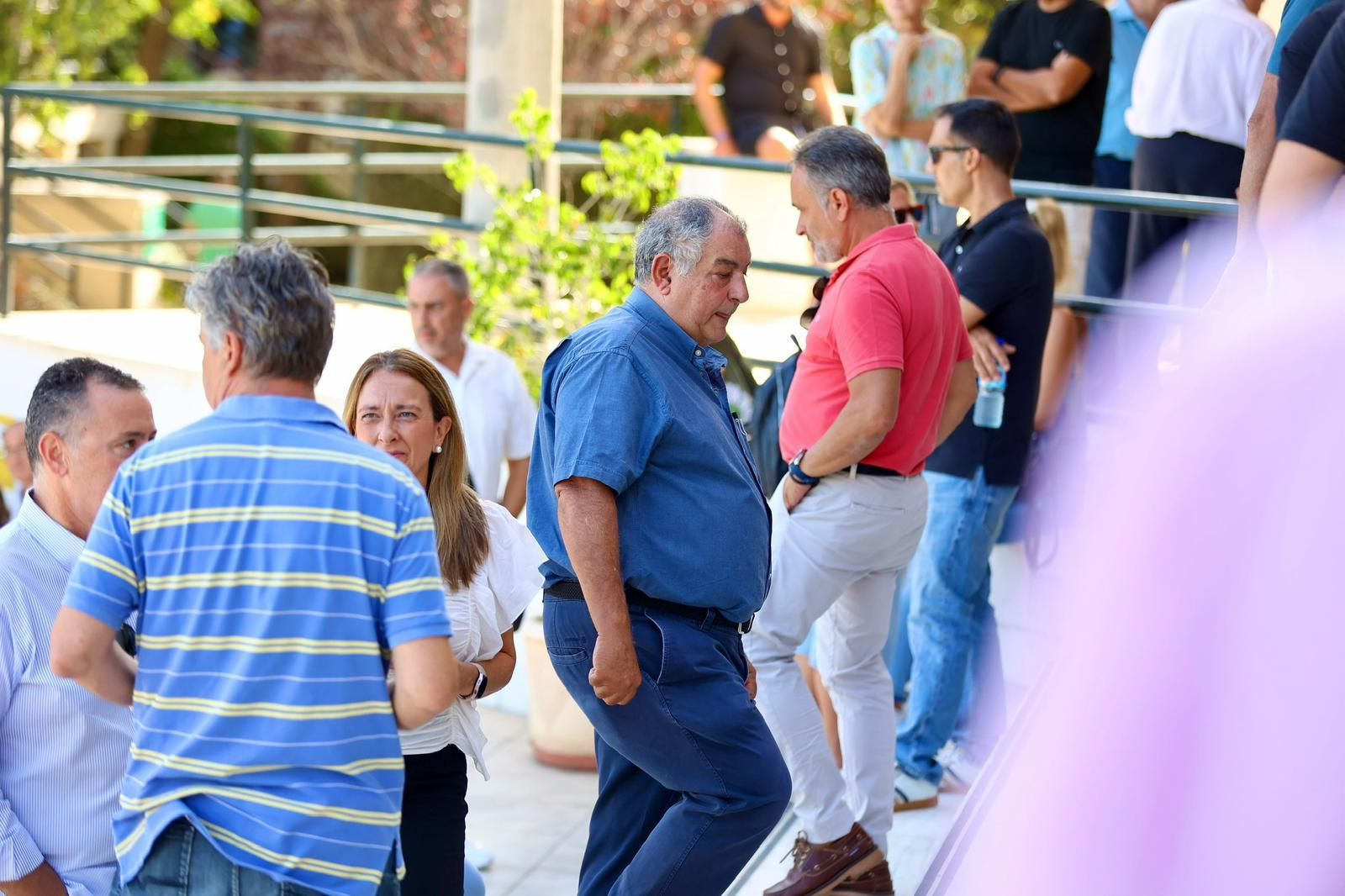 Último adiós a Fernando Puche en el cementerio de Málaga Último adiós a Fernando Puche en el cementerio de Málaga