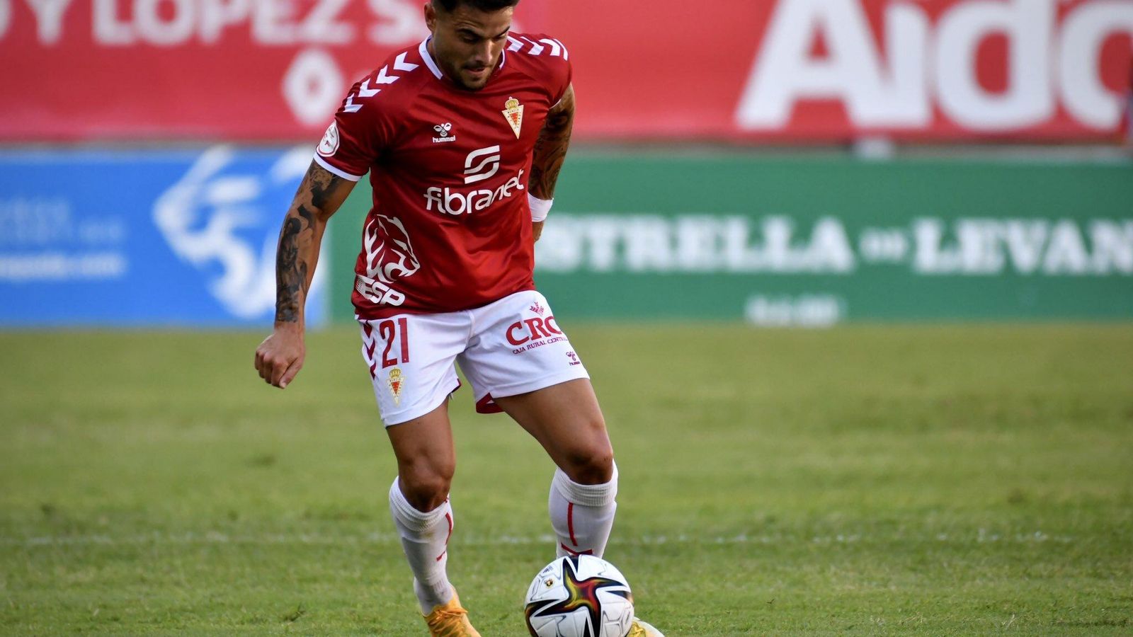 Fran García ha marcado 18 goles en sus 6 temporadas en Segunda B. Fran García ha marcado 18 goles en sus 6 temporadas en Segunda B.