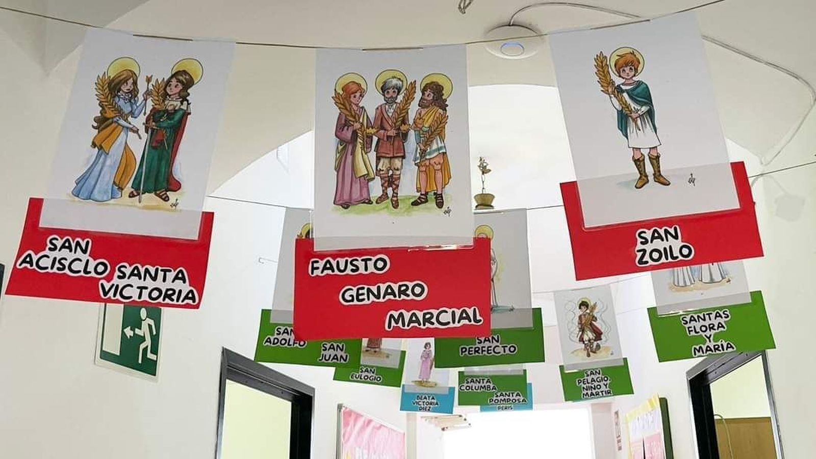 Actividad realiza en uno de los colegios.