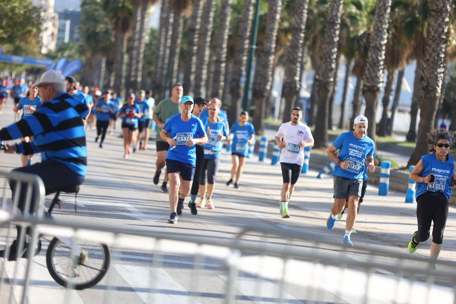 Las mejores fotos de la I Carrera Solidaria Mayoral de Málaga