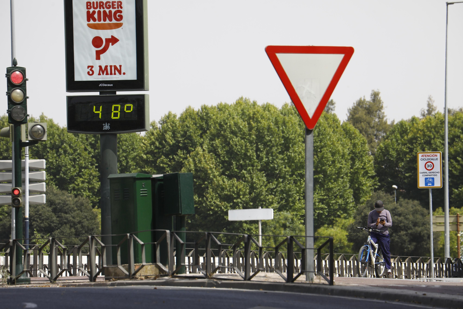 Córdoba empieza a notar los efectos de la ola de calor, en imágenes