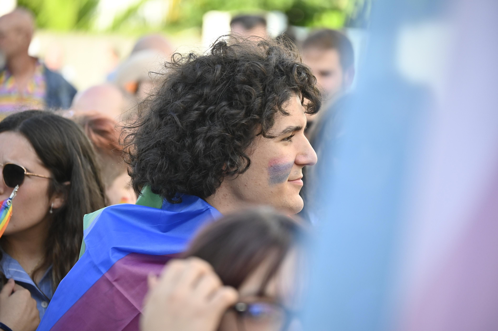 Las mejores imágenes de la manifestacióndel del Orgullo LGTBI en Huelva