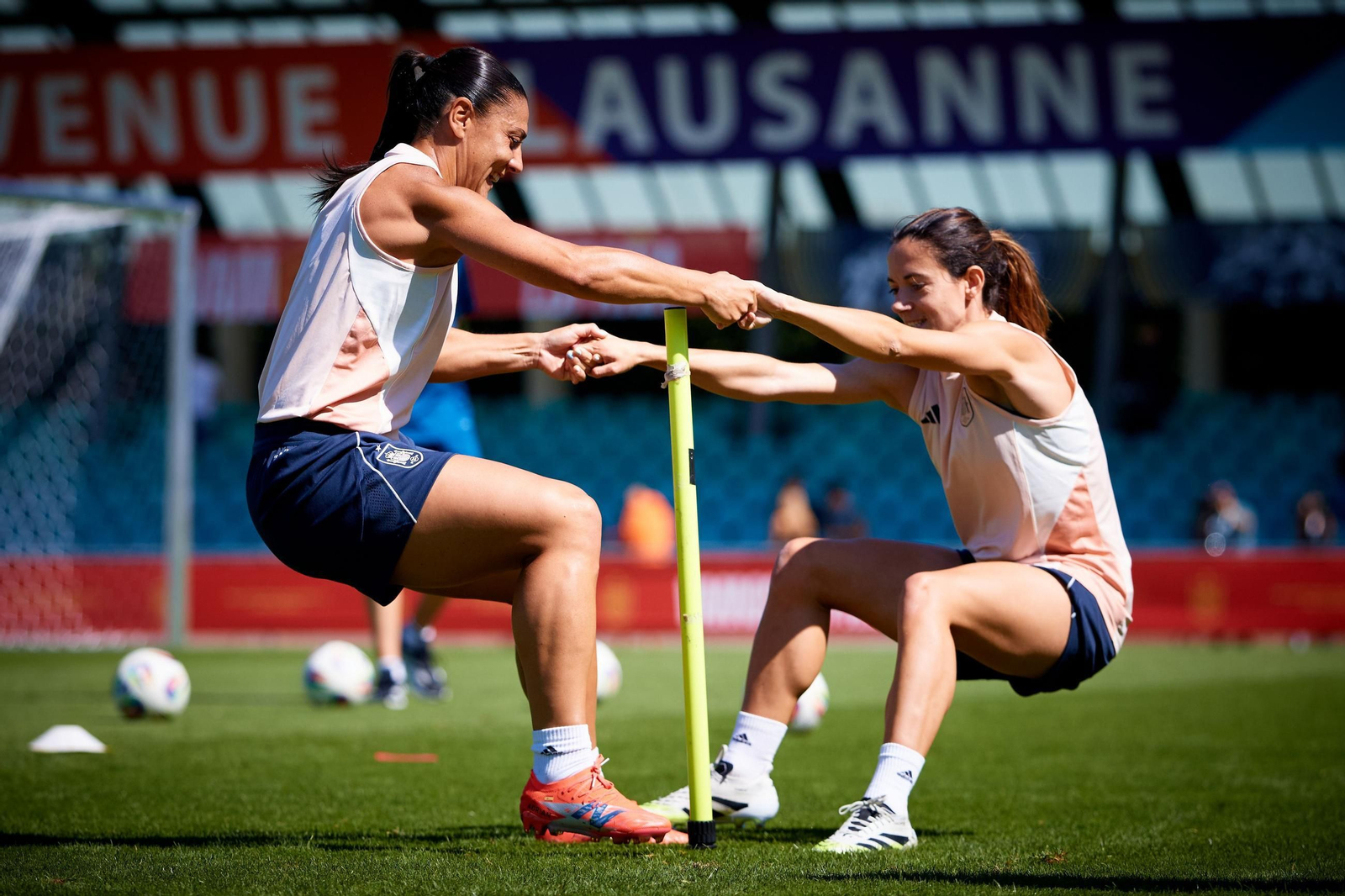 Las fotos de la selección española en la Eurocopa femenina Las fotos de la selección española en la Eurocopa femenina