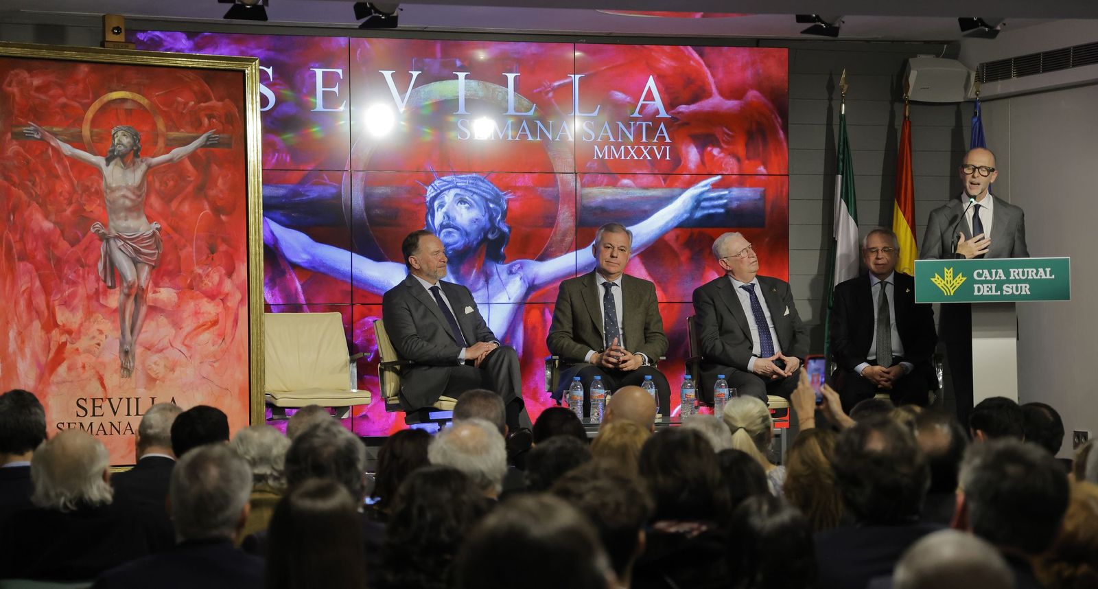 El cartel de la Semana Santa de Sevilla 2026, todas las fotos.