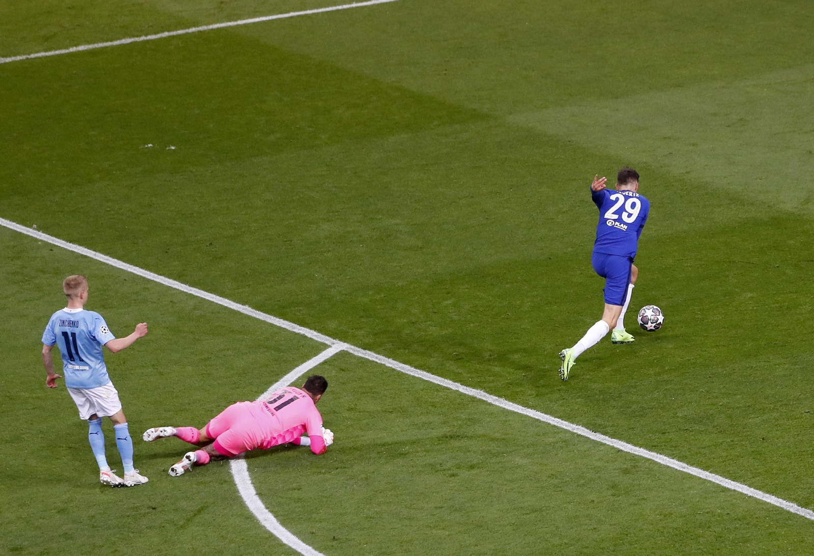 La final de la Champions entre el Manchester City y el Chelsea, en imágenes