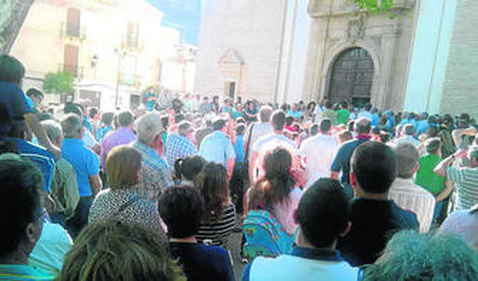 Una de las últimas concentraciones contra las avionetas antilluvia tuvo lugar en Oria este pasado mes de junio.