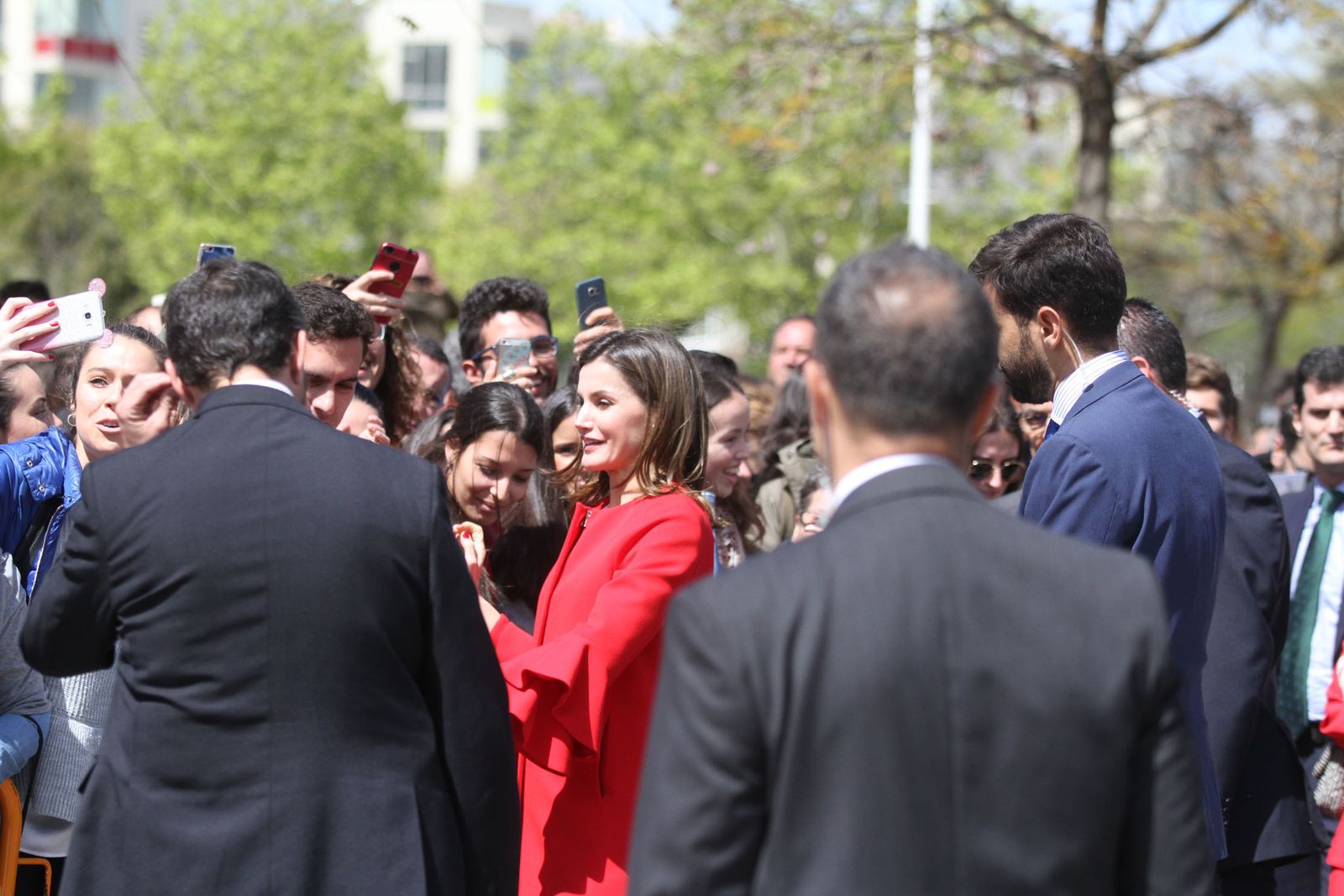 Imágenes de la visita de la reina Letizia a Huelva