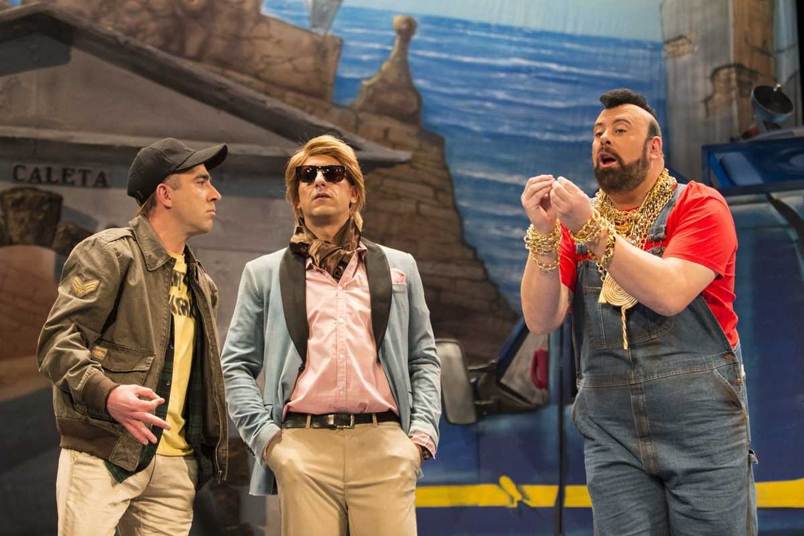 Las imágenes de la primera función de cuartos