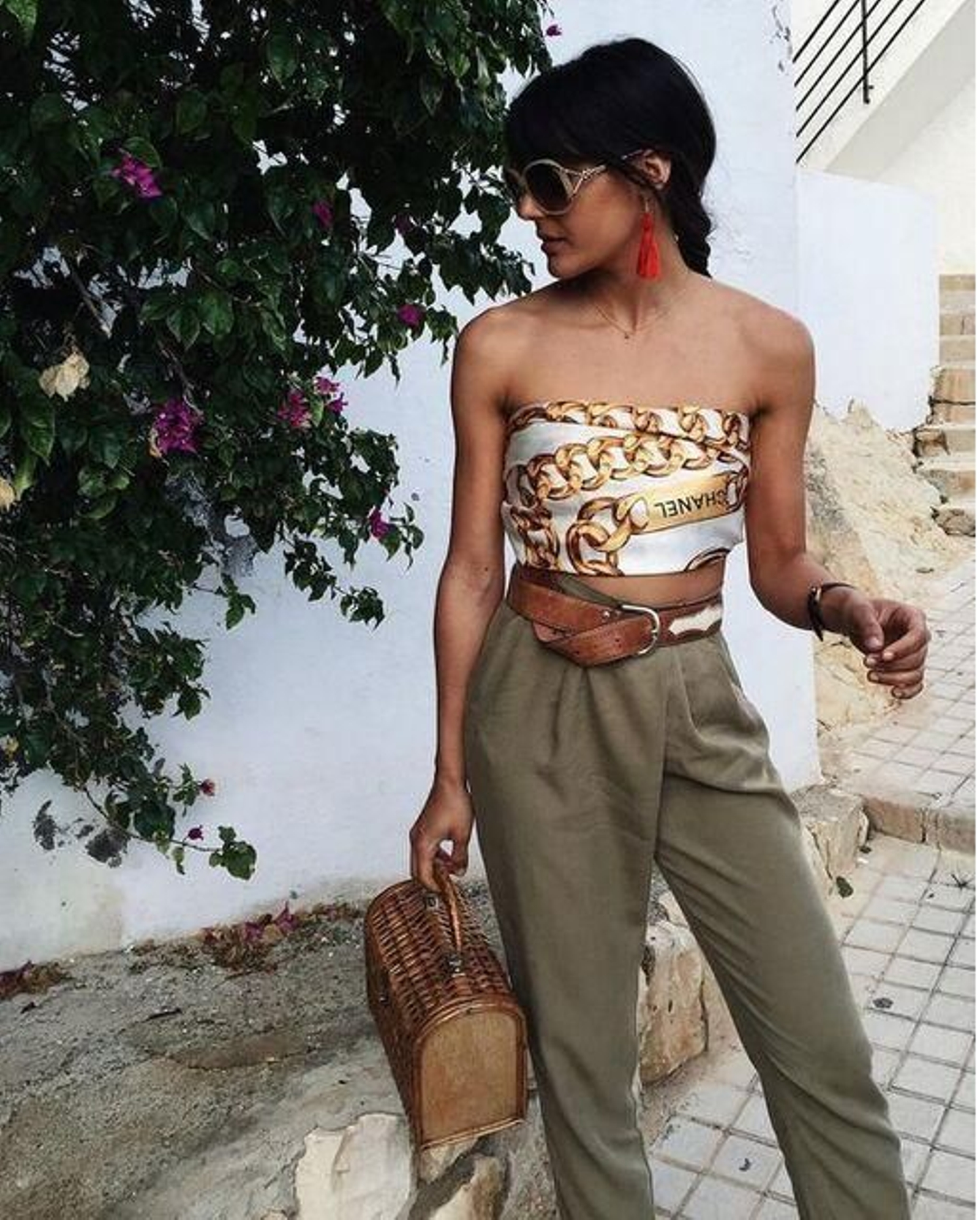 Las 30 formas más originales de llevar un pañuelo en tus looks de verano