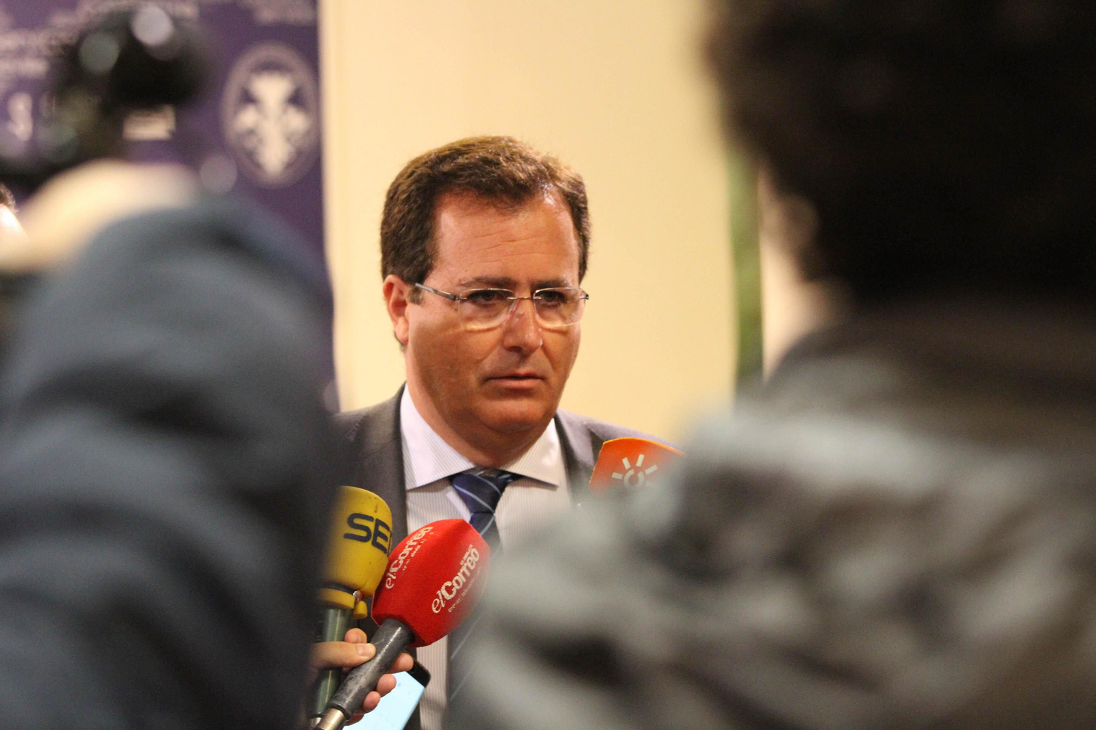 El delegado de Gobernación, Juan Carlos Cabrera.