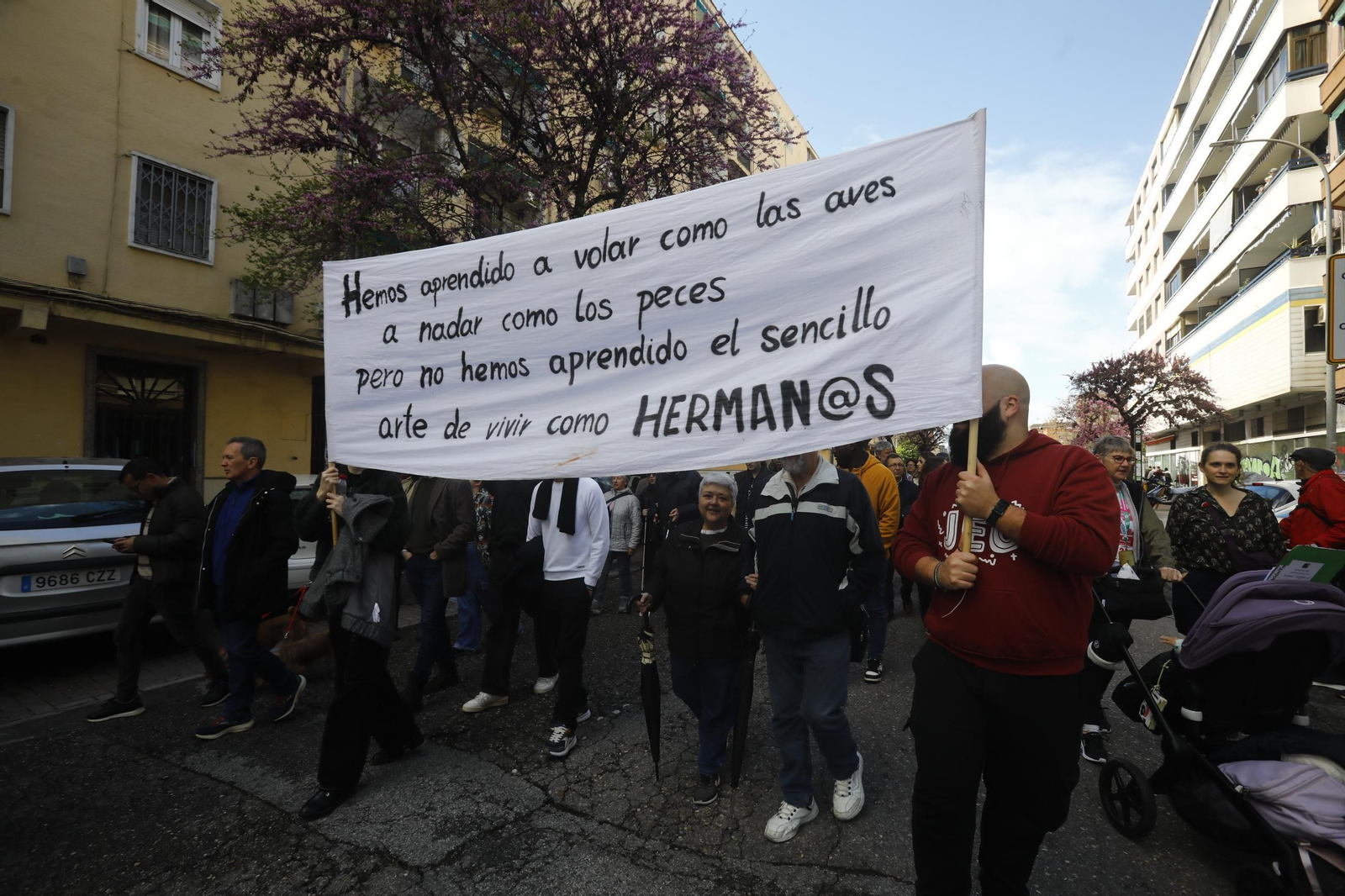 La manifestación antirracista por los derechos de las personas migrantes de Córdoba, en imágenes