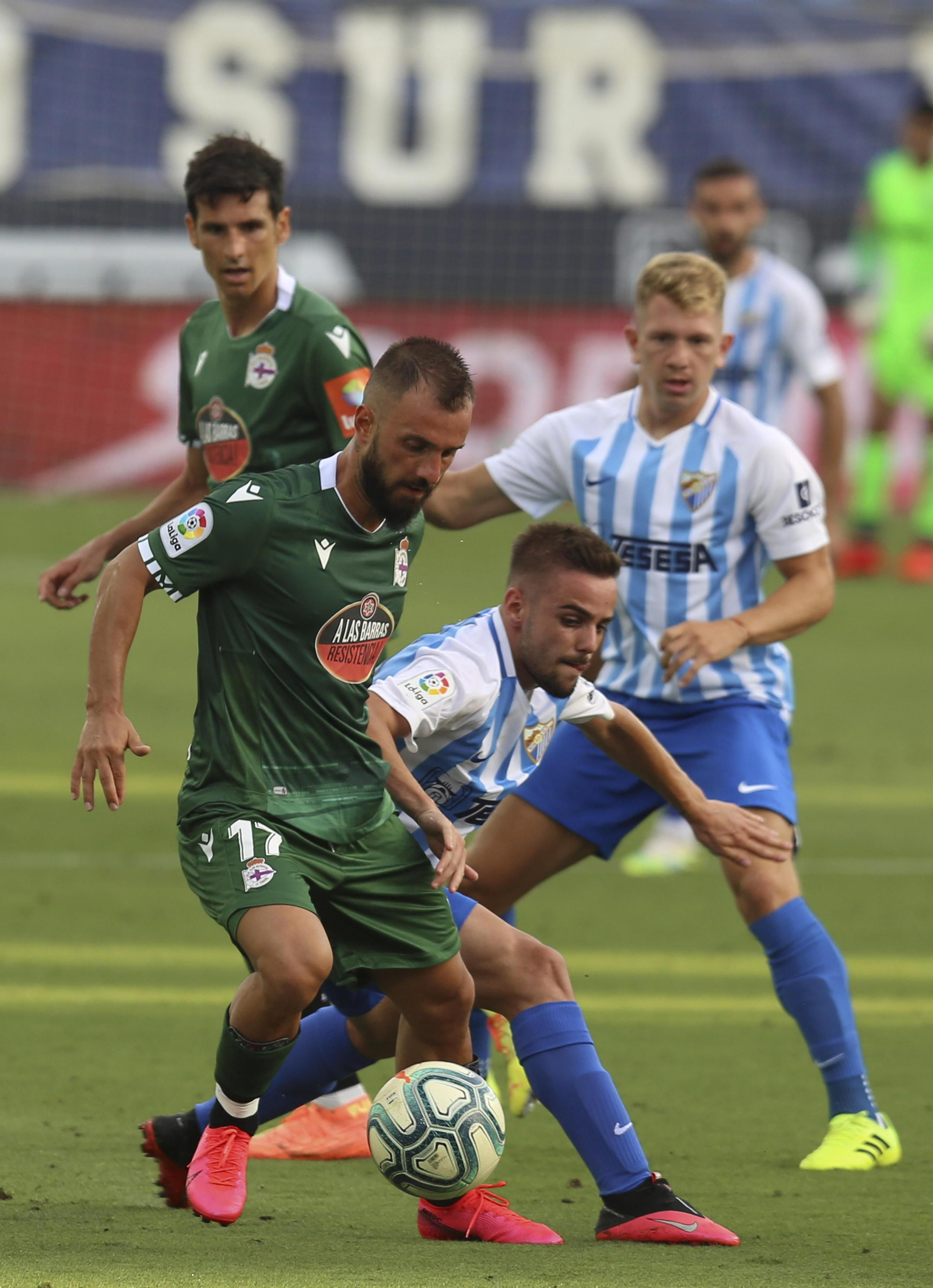 Las fotos del Málaga CF-Dépor