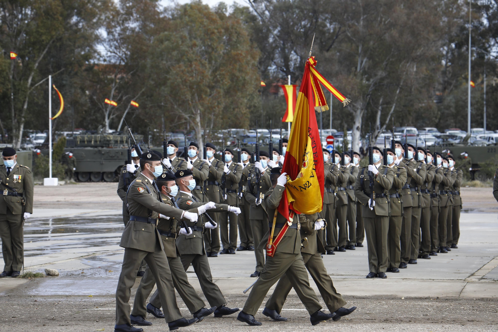 La Brigada X conmemora el día de la unidad y la festividad de la Inmaculada en Córdoba