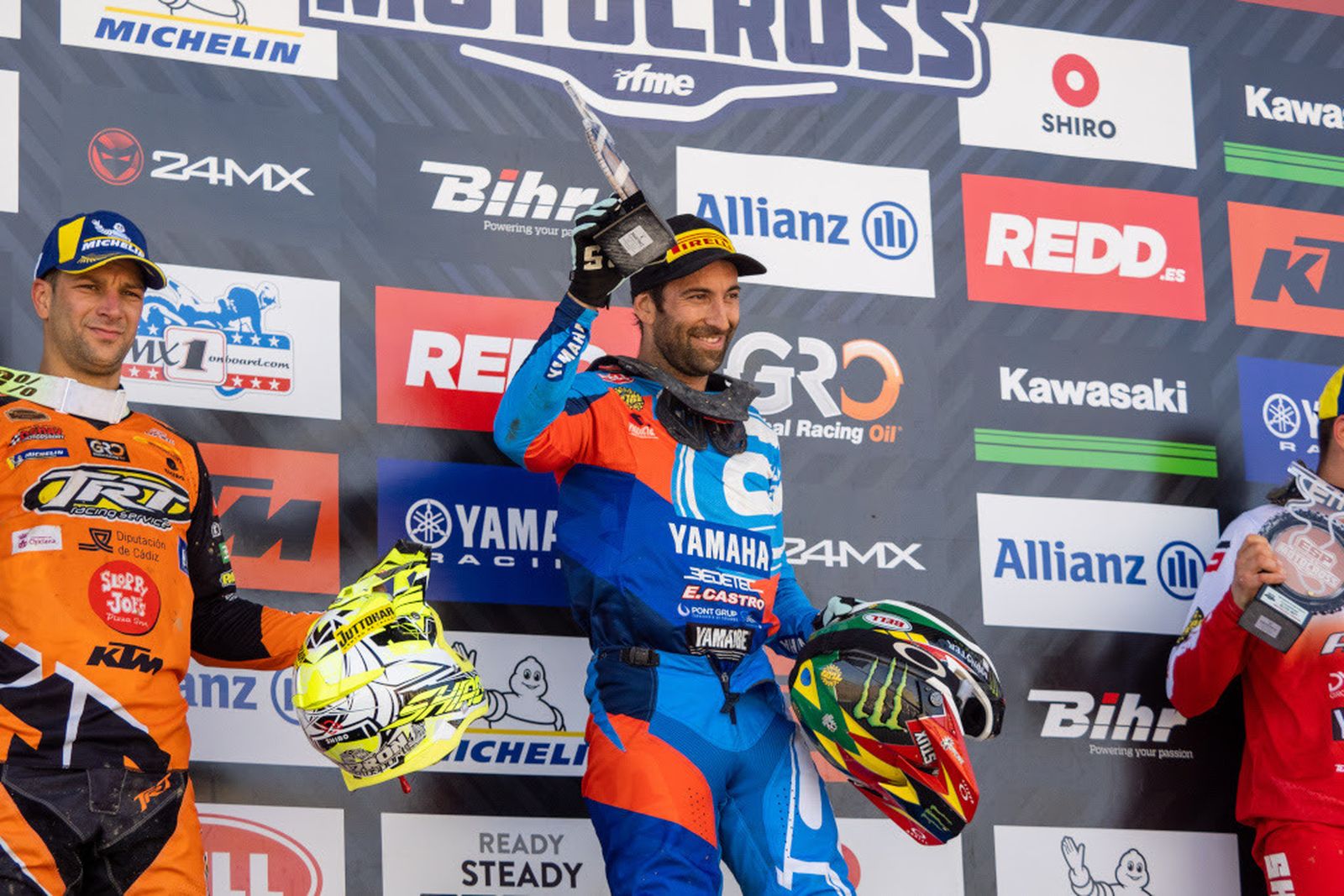 Fin de semana perfecto para Yamaha Eduardo Castro en Motorland Aragón