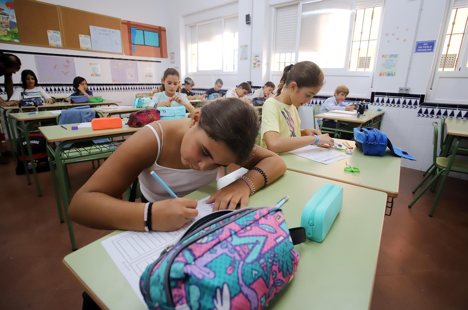 Imágenes de la vuelta al cole en el SAFA Funcadia