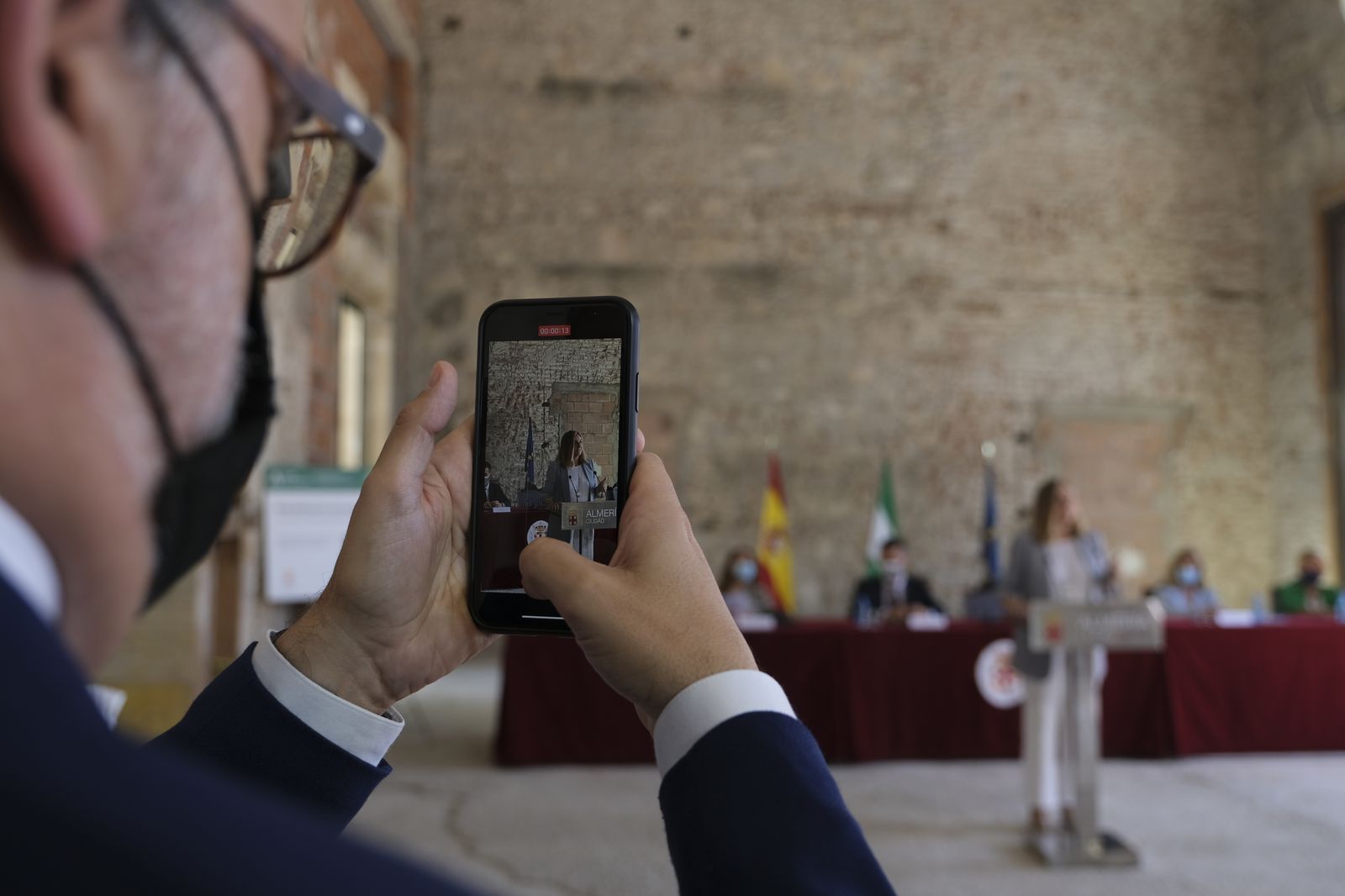 Fotogalería de la firma del convenio de las obras finales del edificio del Ayuntamiento de Almería