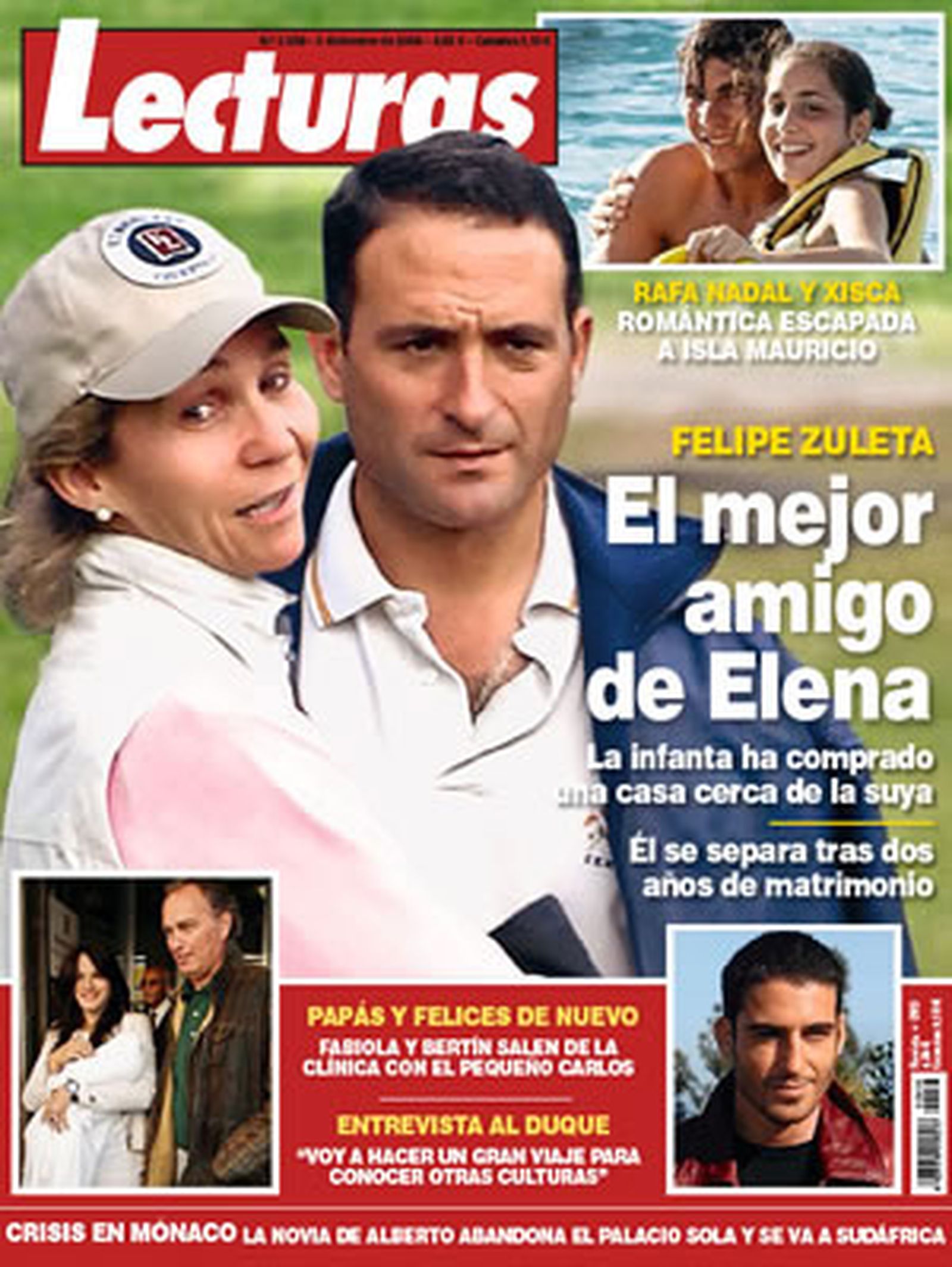 'Lecturas' pone cara al "amigo" de la infanta Elena