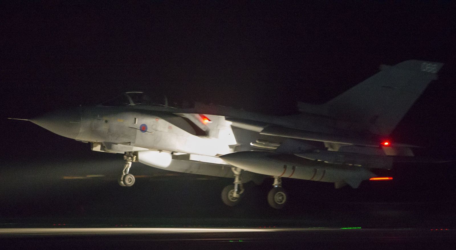 Las imágenes del bombardeo a Siria