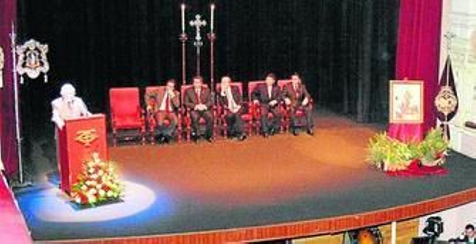 Juan José Domínguez sacó de sus vivencias personales buena parte del desarrollo de su pregón.