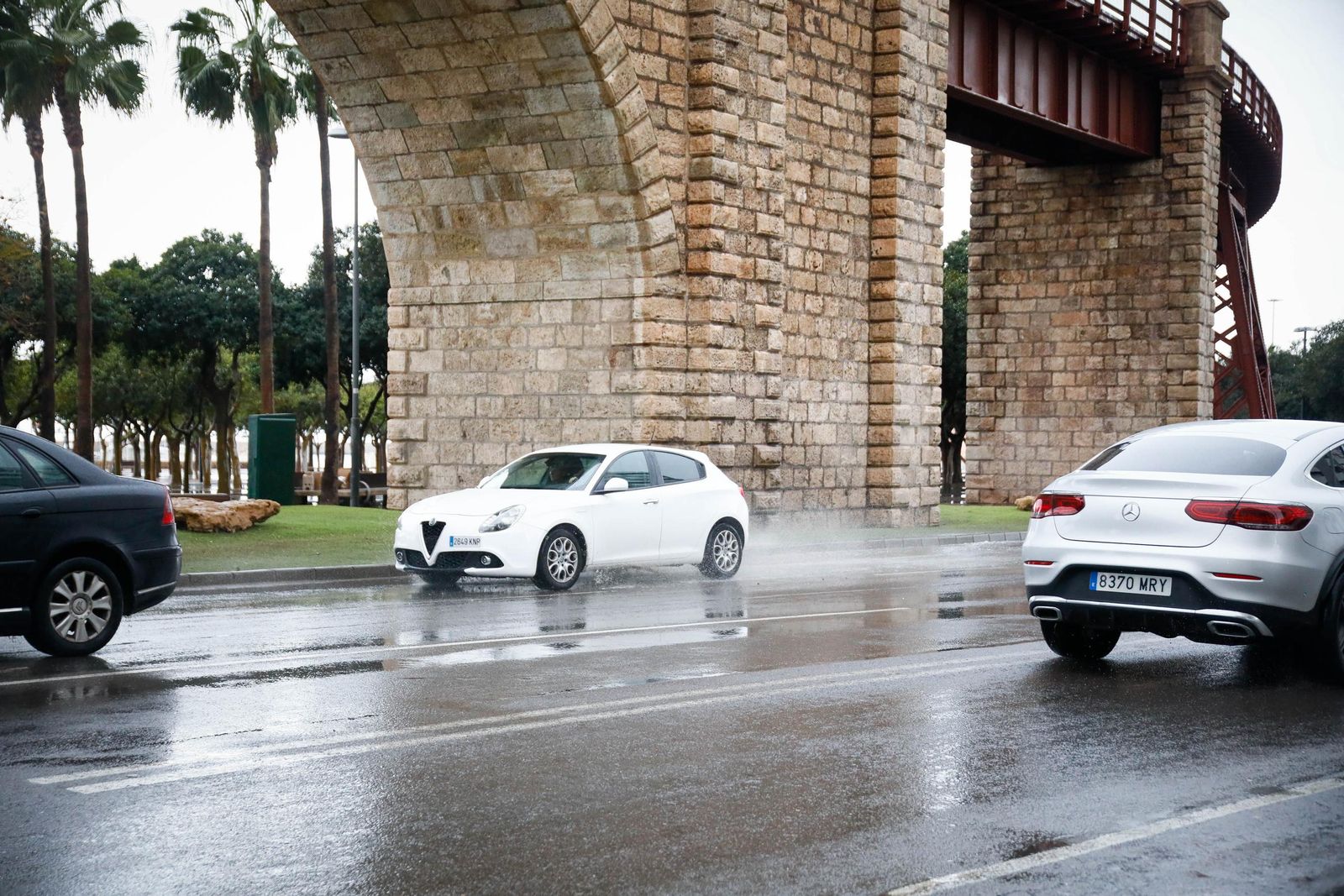 Las mejores imágenes de la lluvia en Almería