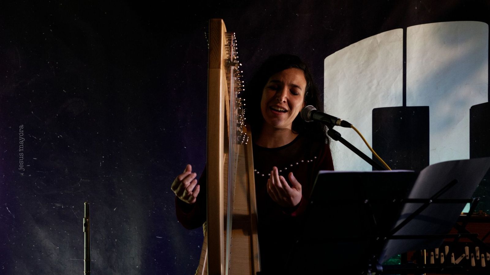 Desirée Martín durante un concierto.