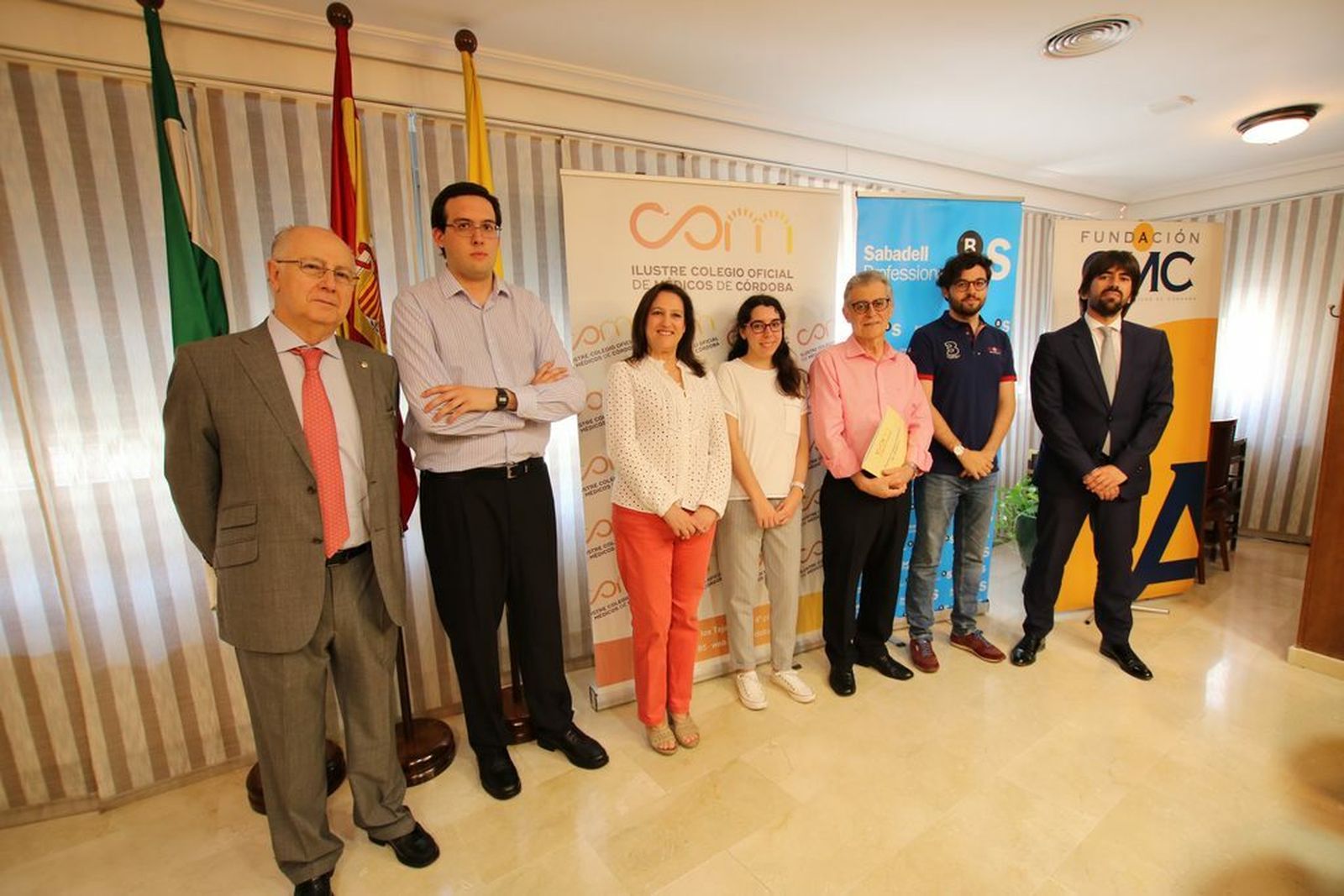 Entrega de los premios a los tres mejores MIR de Córdoba.