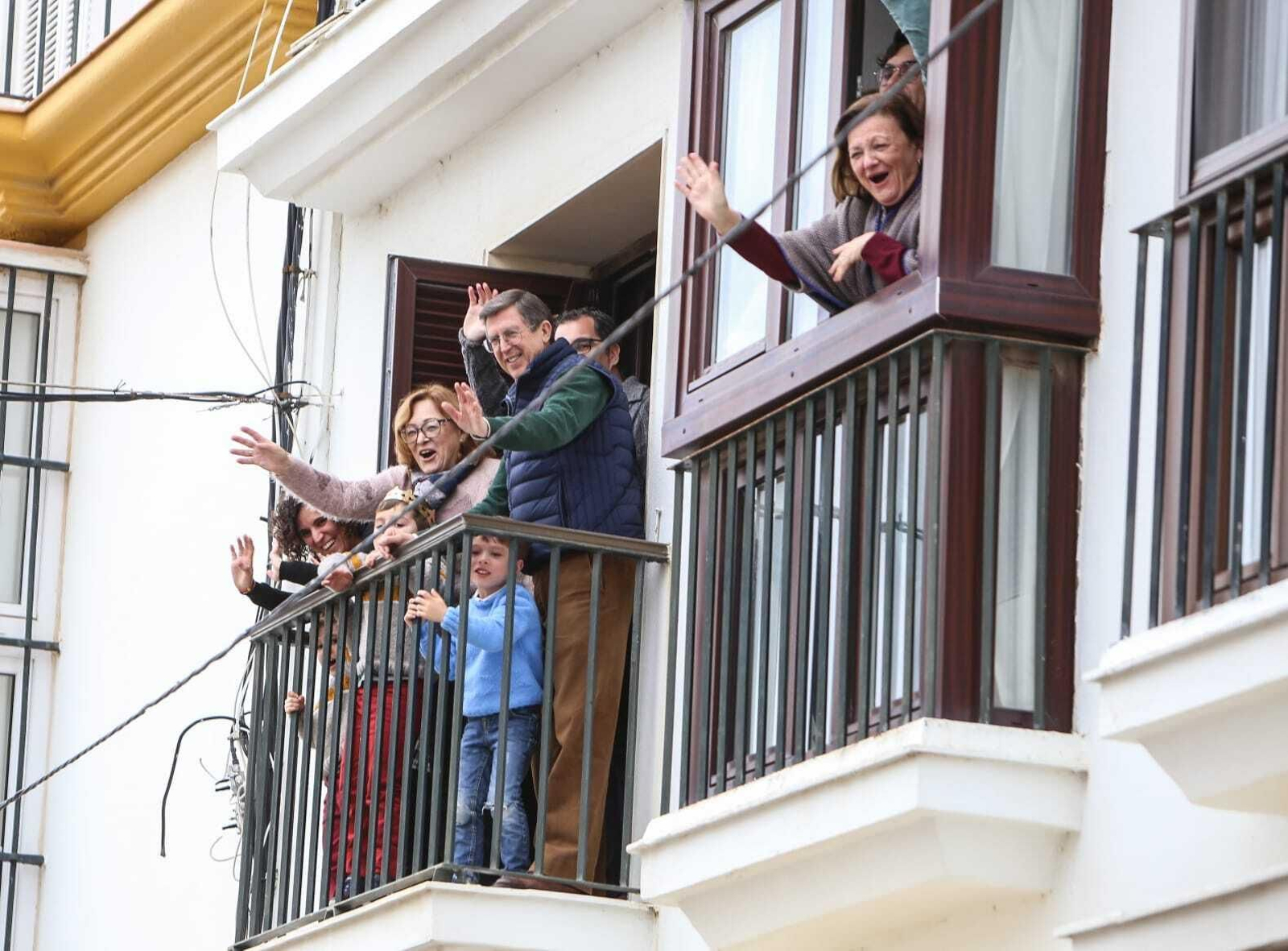 Las imágenes de los Reyes Magos en San Fernando