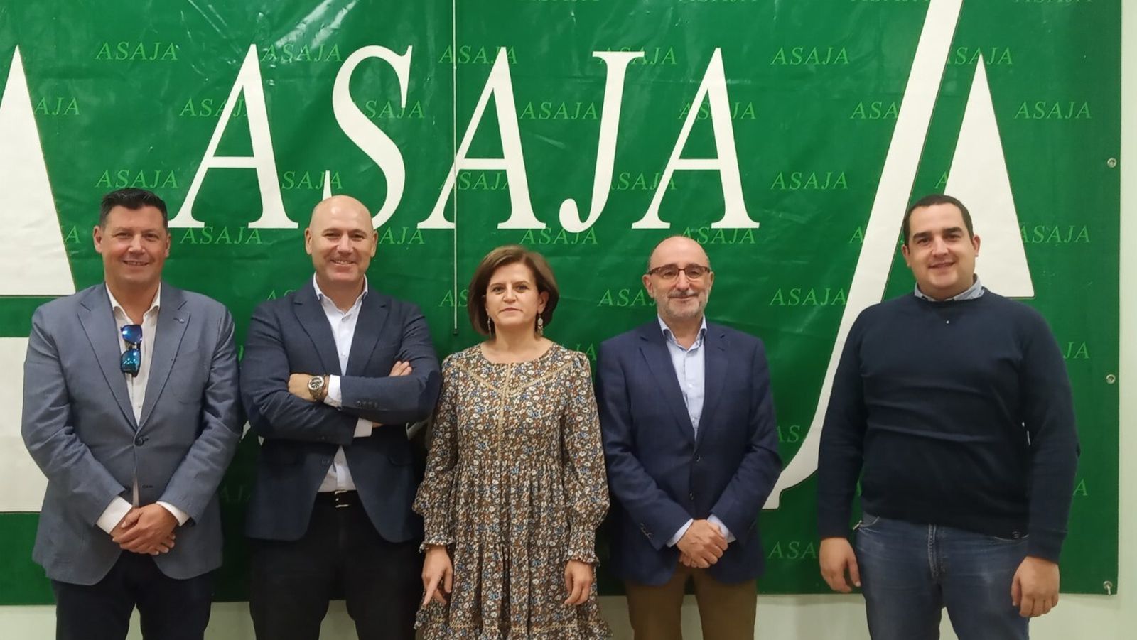 Encuentro entre representantes de Asaja y Mapfre
