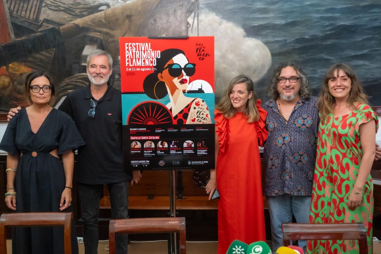 El cartel del Festival Patrimonio Flamenco El cartel del Festival Patrimonio Flamenco