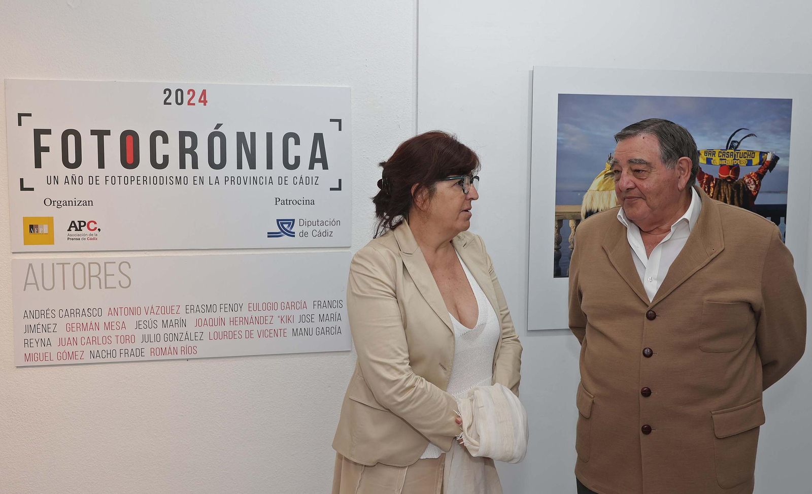 Fotos de la inauguración de la exposición 'Fotocrónica' 2024  en Algeciras