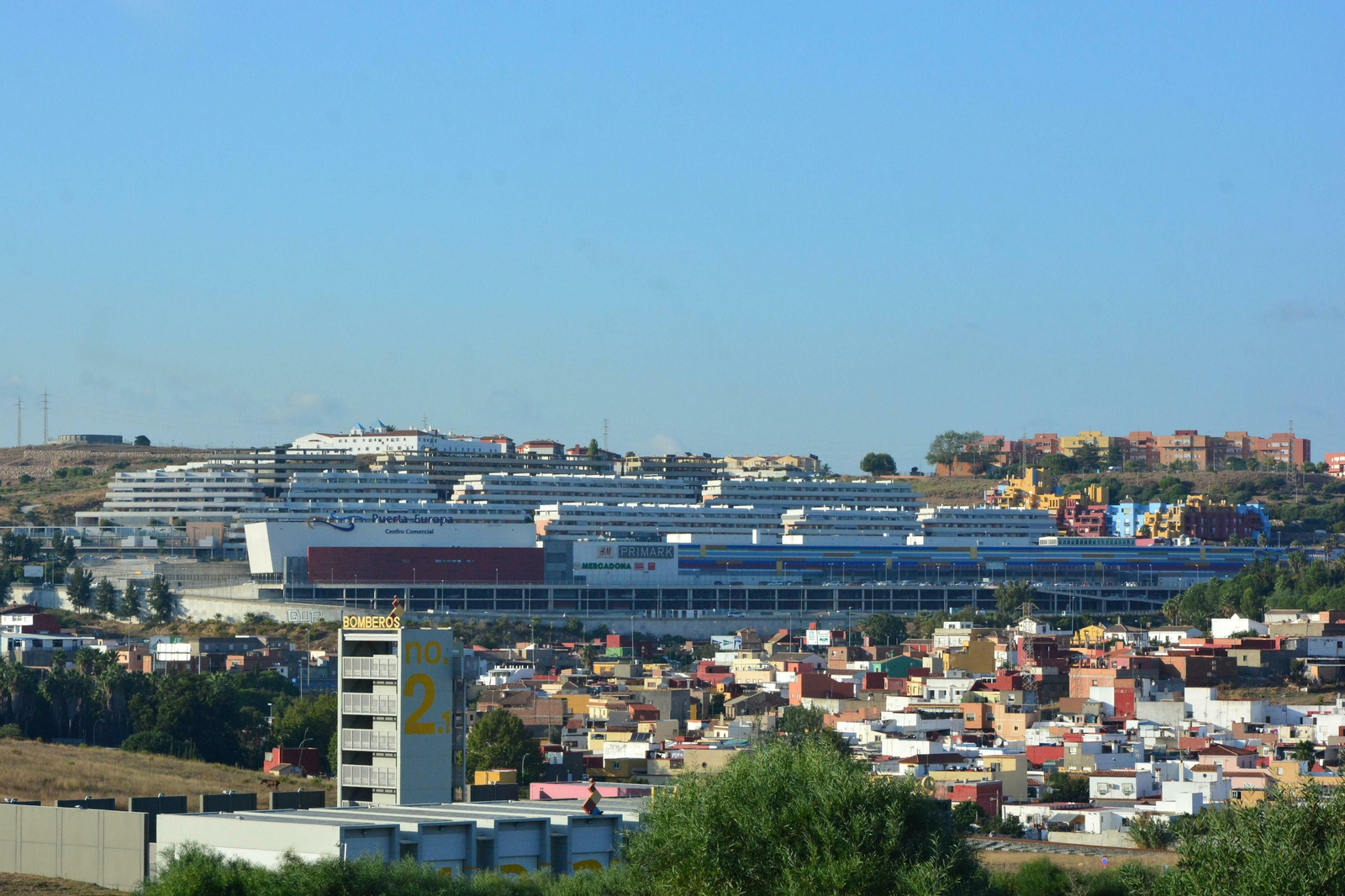 Vista del centro comercial Puerta Europa.