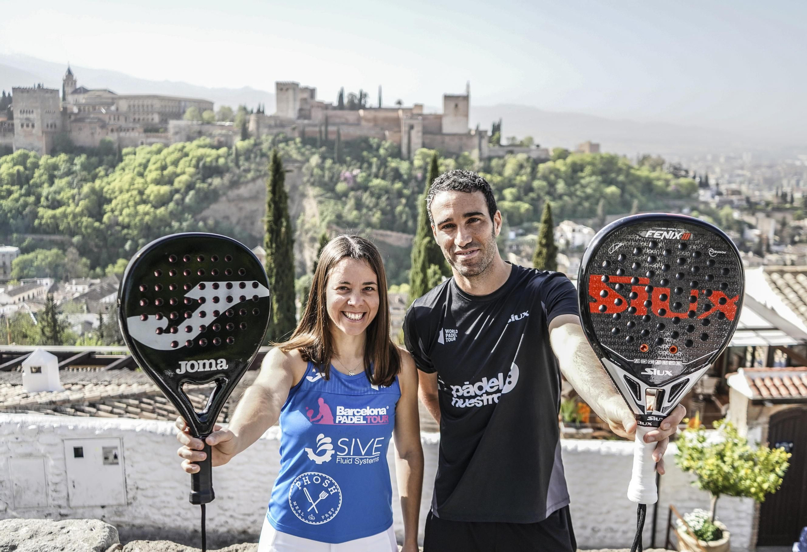 Así fue la presentación del World Padel Tour en Granada