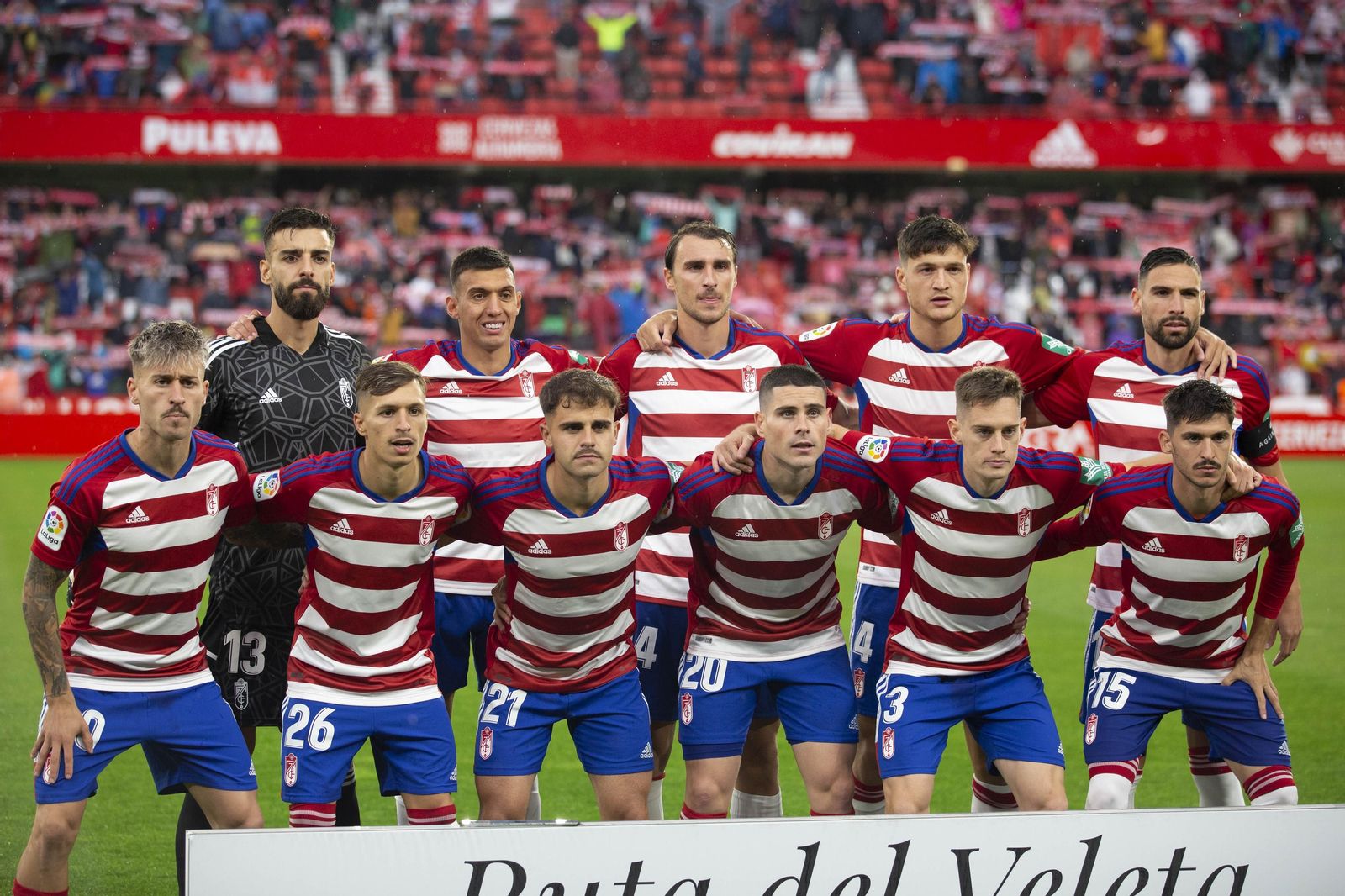 Once inicial del Granada CF en el choque ante el Leganés