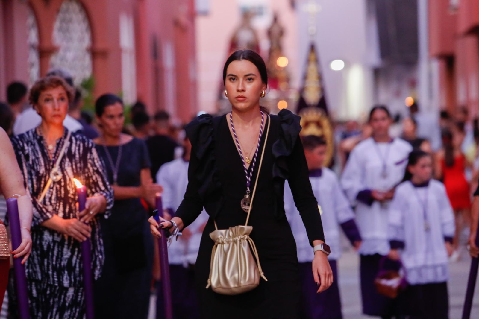 Procesión extraordinaria por el 75 aniversario de la hermandad del Medinaceli de La Línea