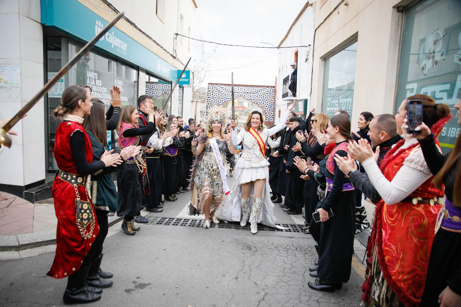 Última guerrilla en Gérgal entre moros y cristianos.